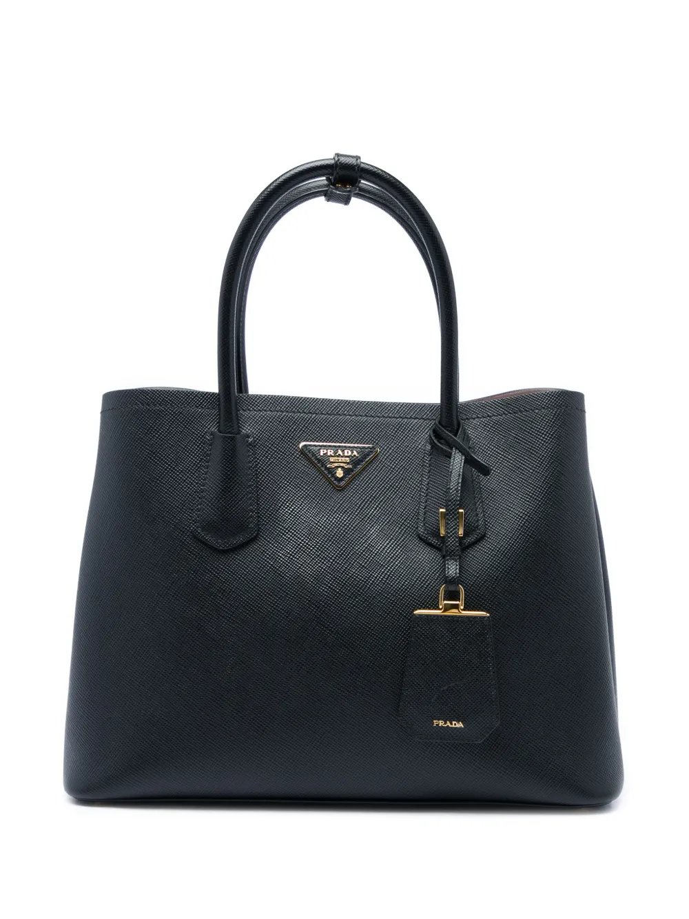 2013-2026 Medium Saffiano Cuir Double satchel