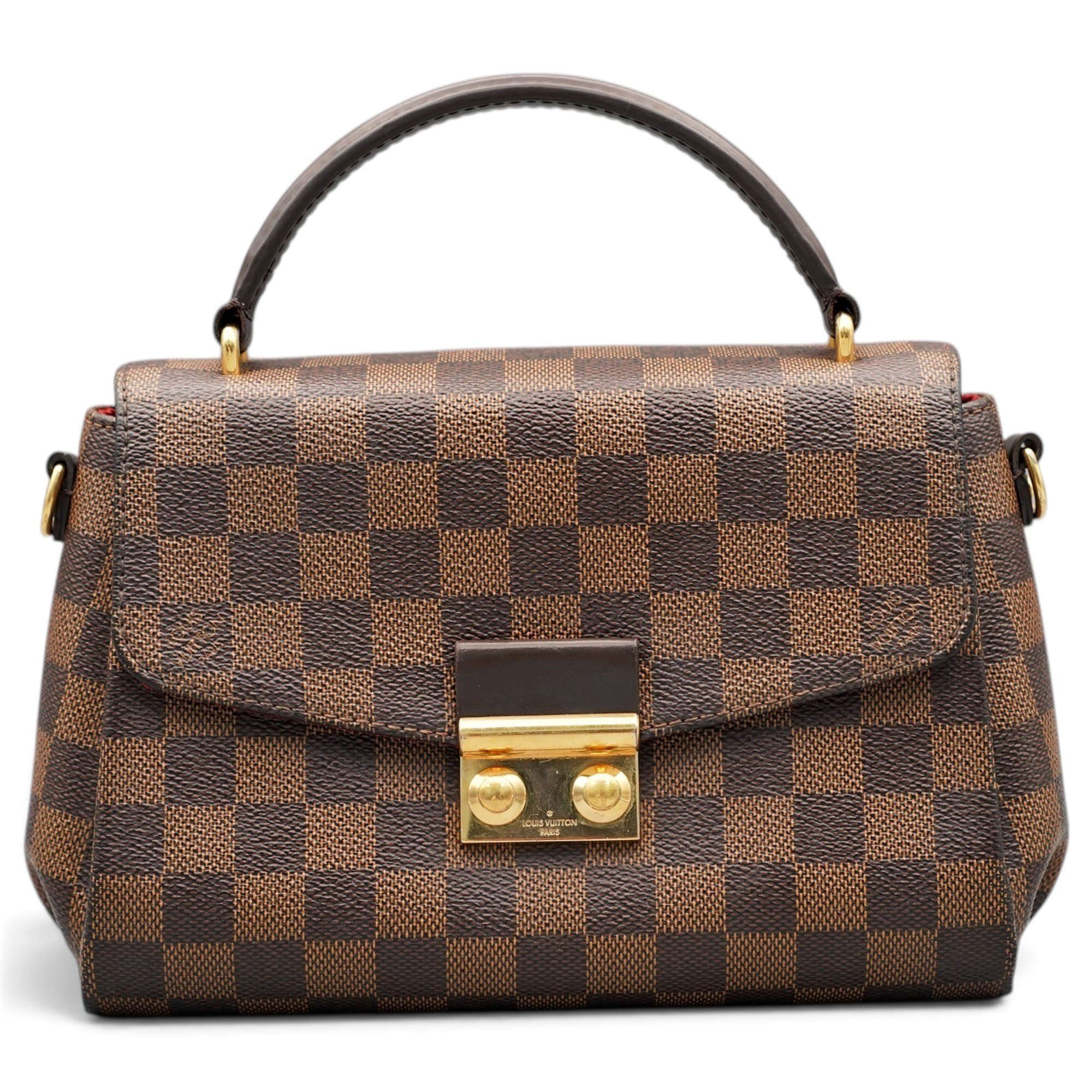 Croisette leather handbag