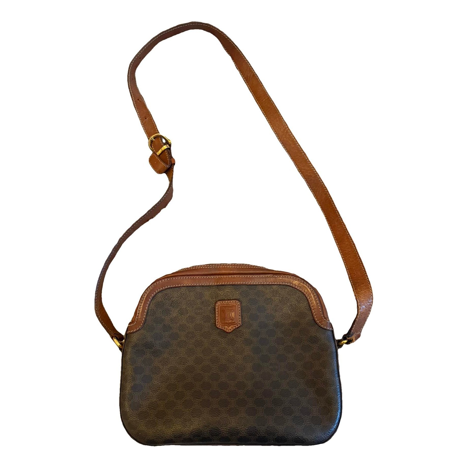 Leather crossbody bag