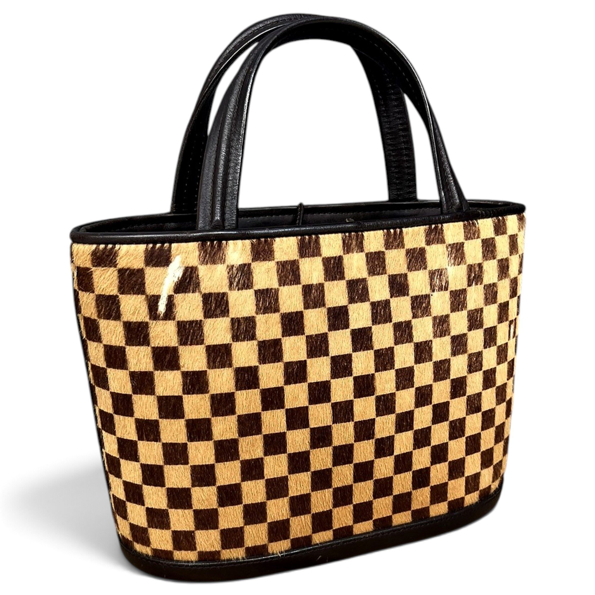 Tigre pony-style calfskin handbag
