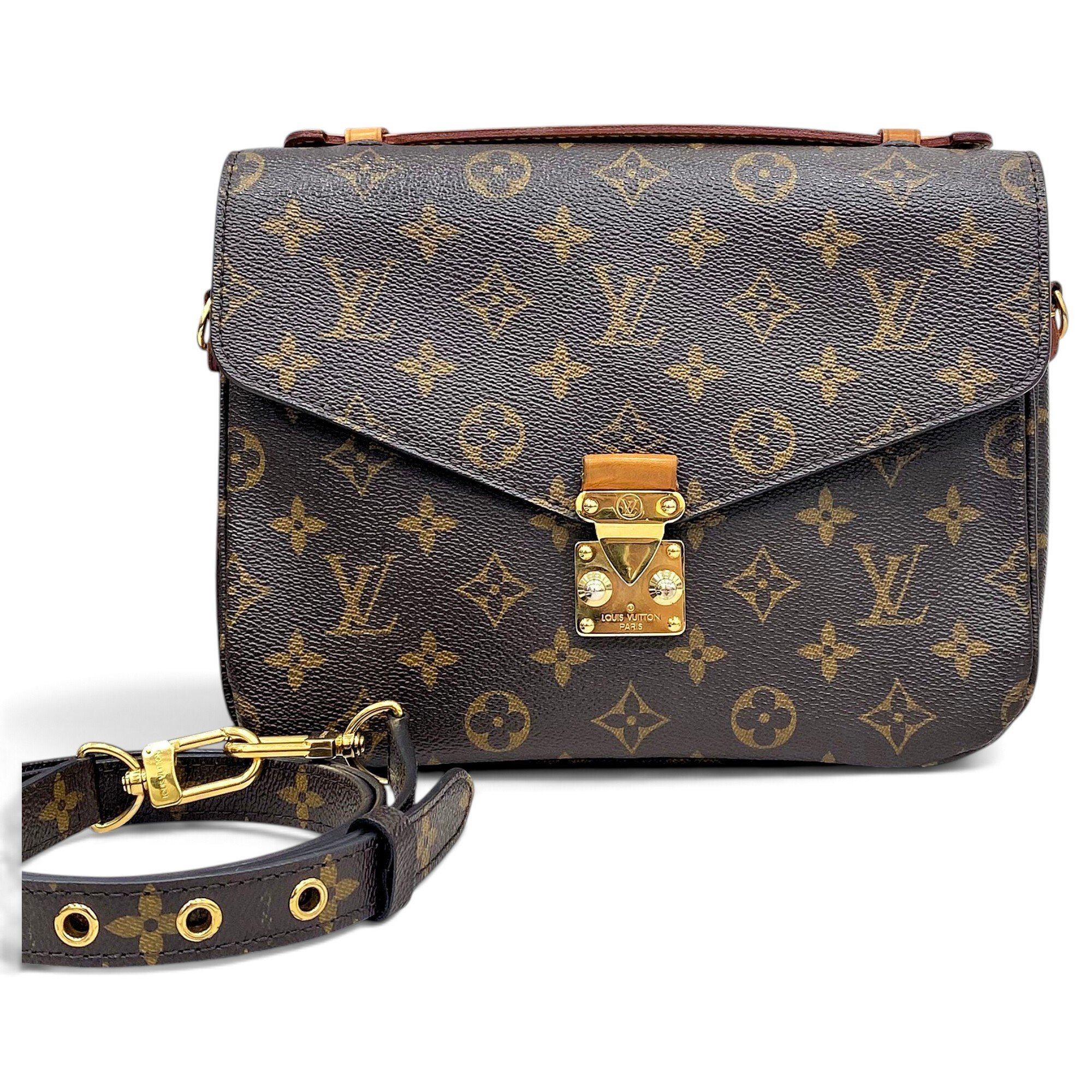 Metis leather handbag
