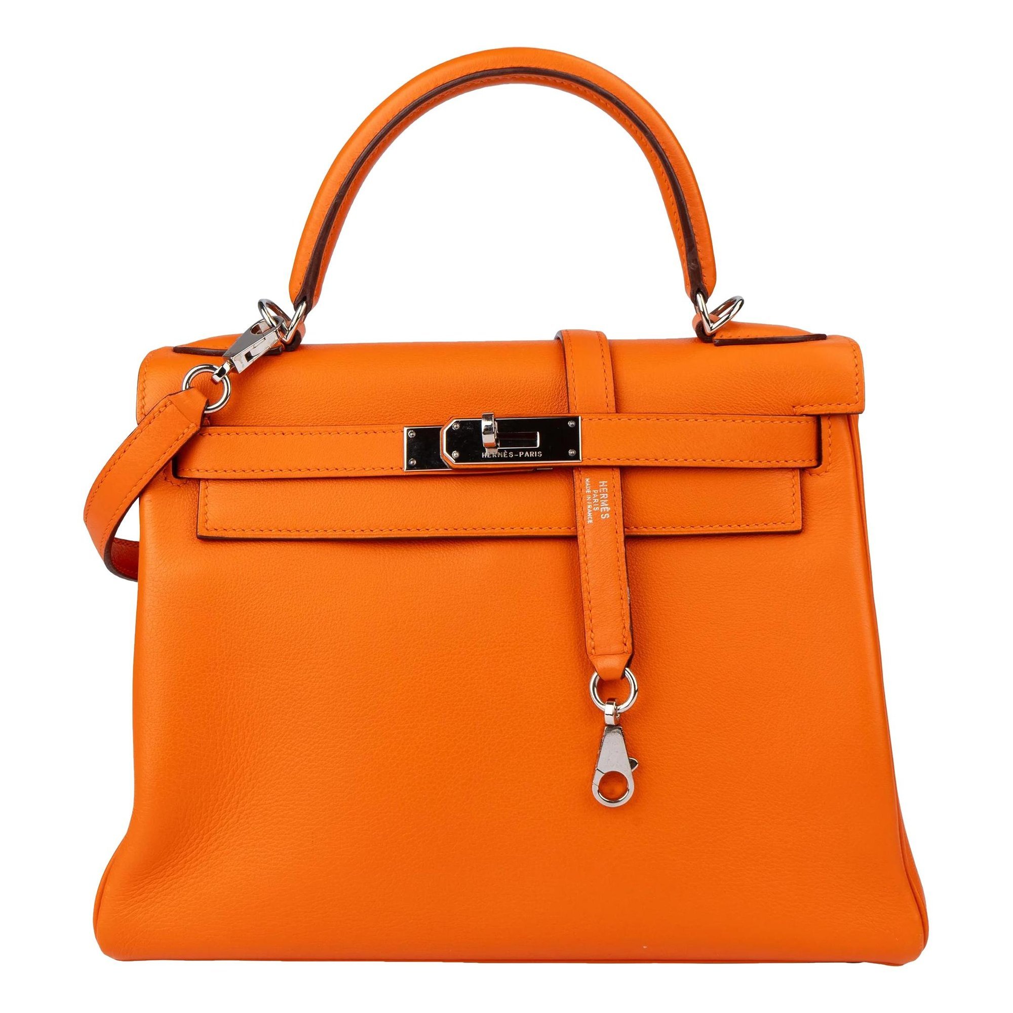 Hermes Kelly 28 Handbag Swift Leather 2007