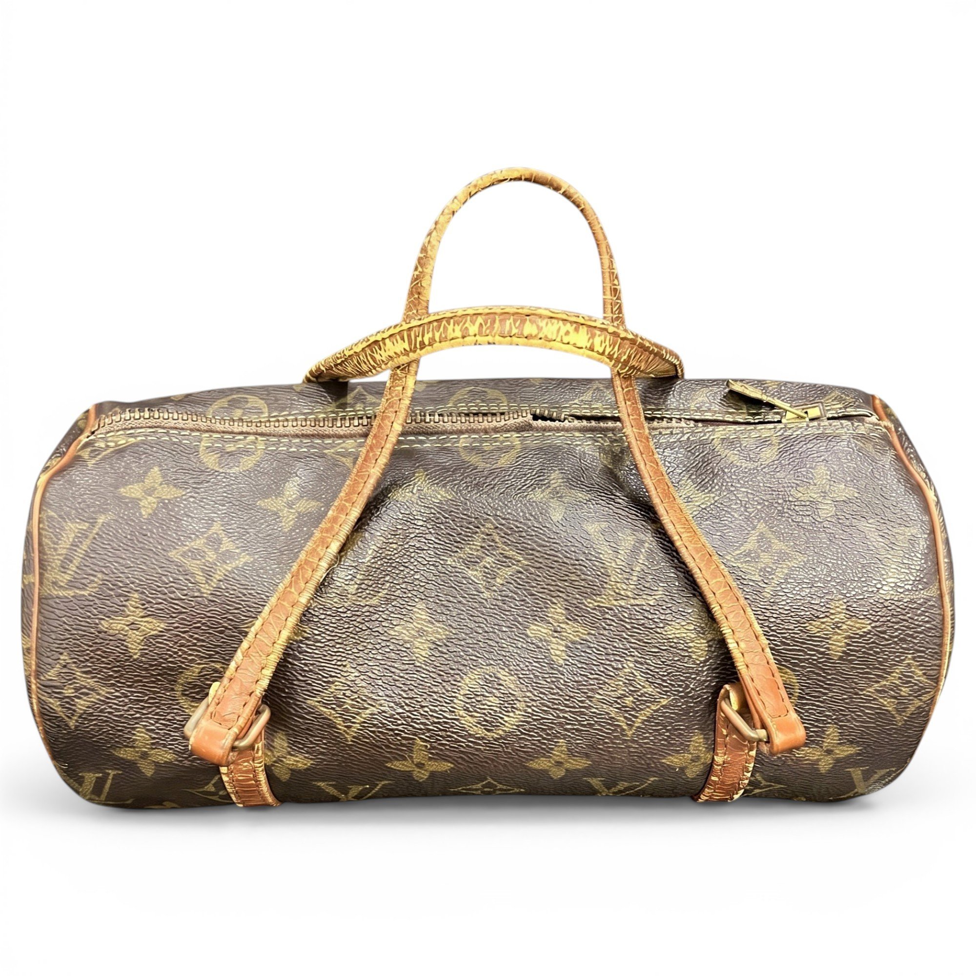 Papillon leather handbag