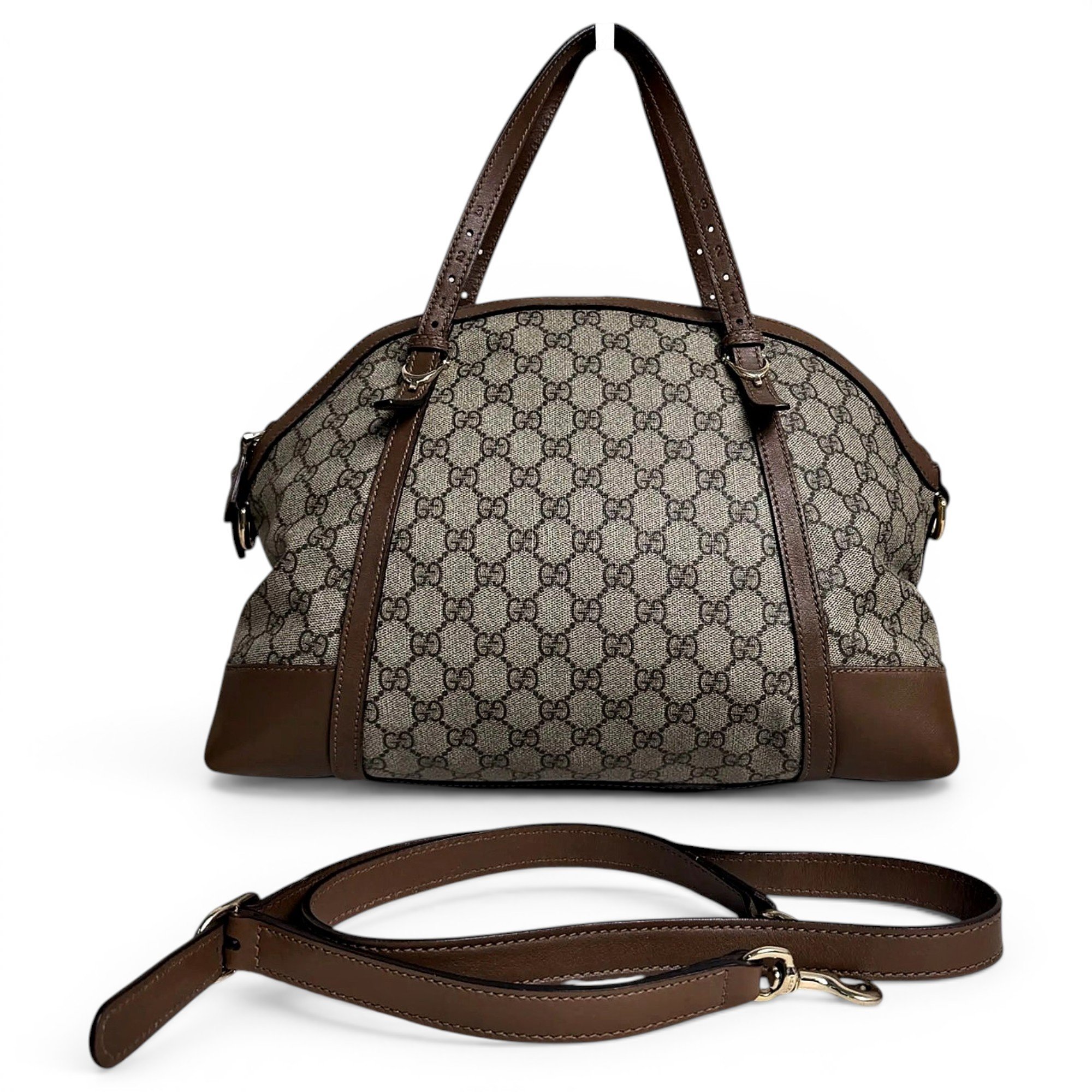Vinyl crossbody bag