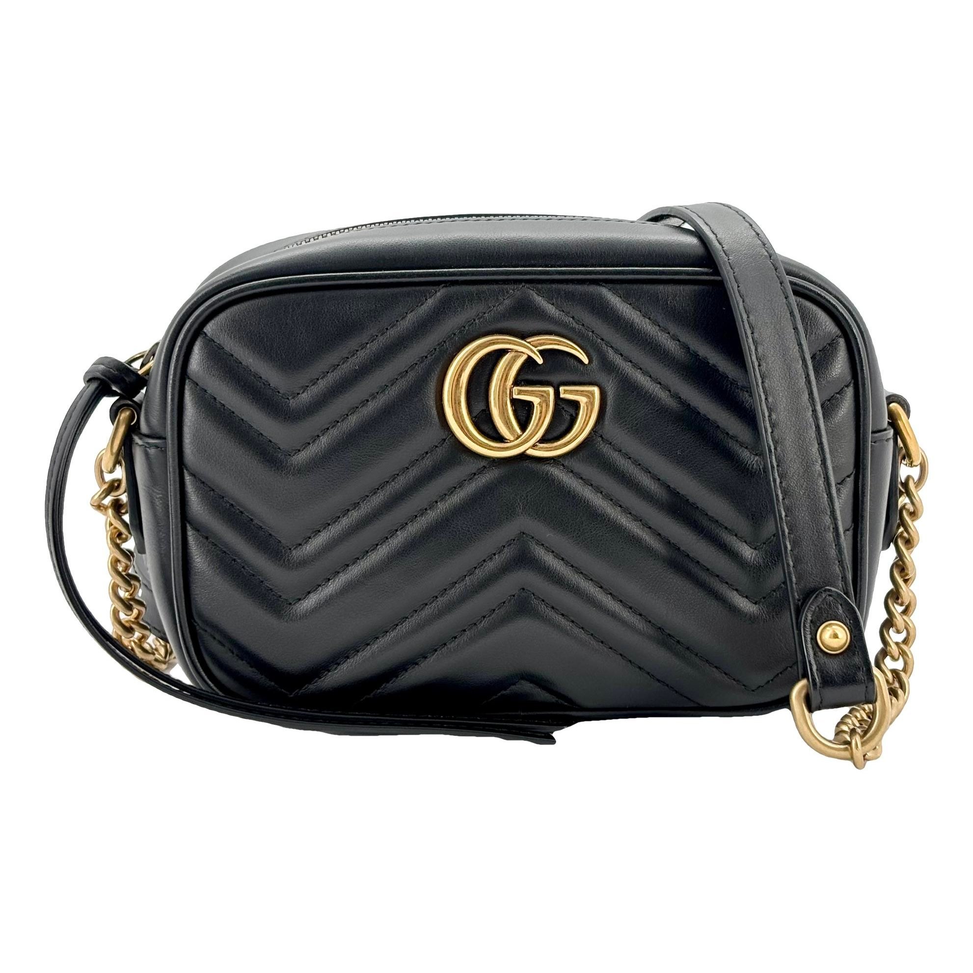 GG Marmont leather crossbody bag