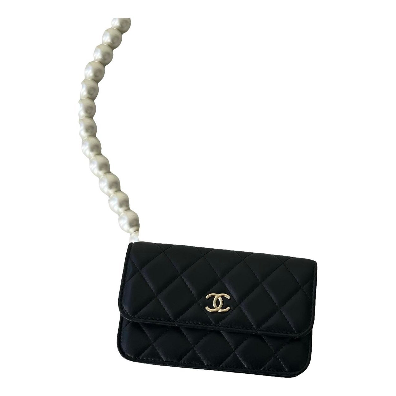 Wallet On Chain Timeless/Classique leather crossbody bag