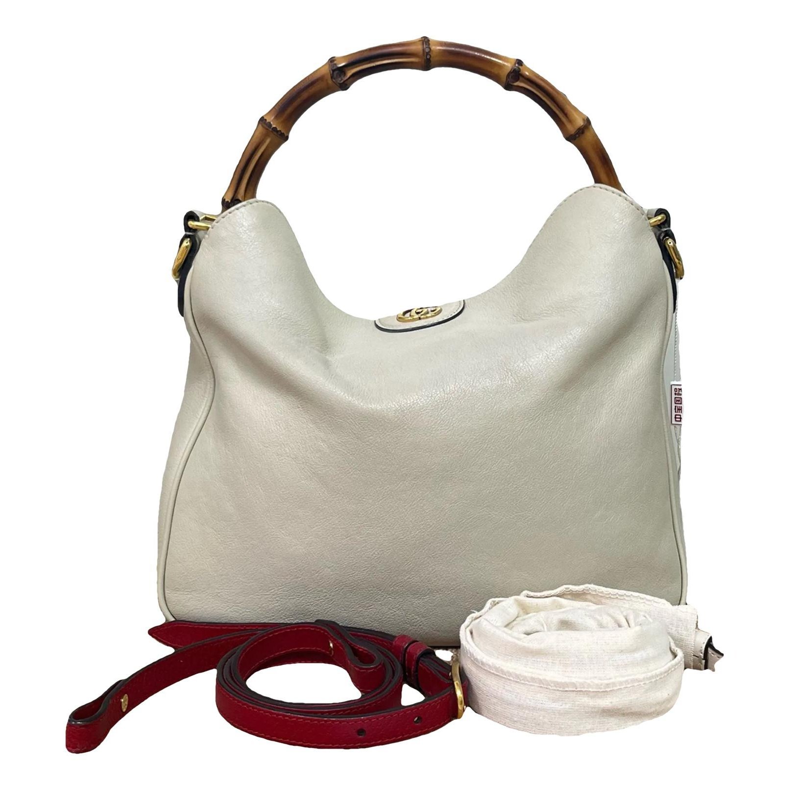 Diana Bamboo leather crossbody bag
