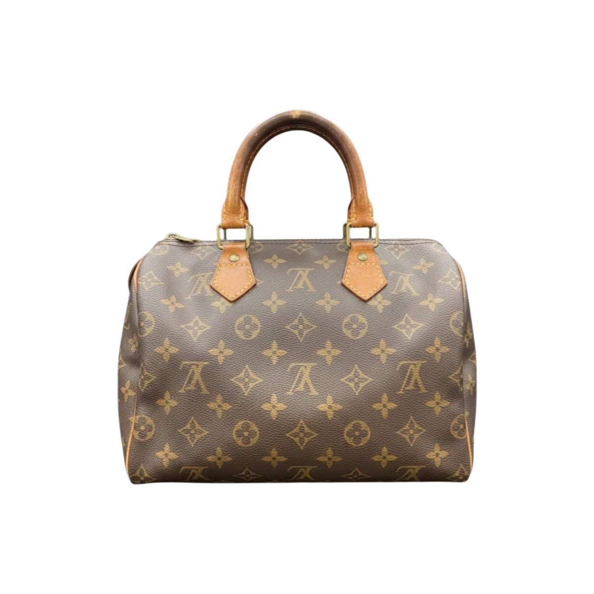 Speedy leather handbag