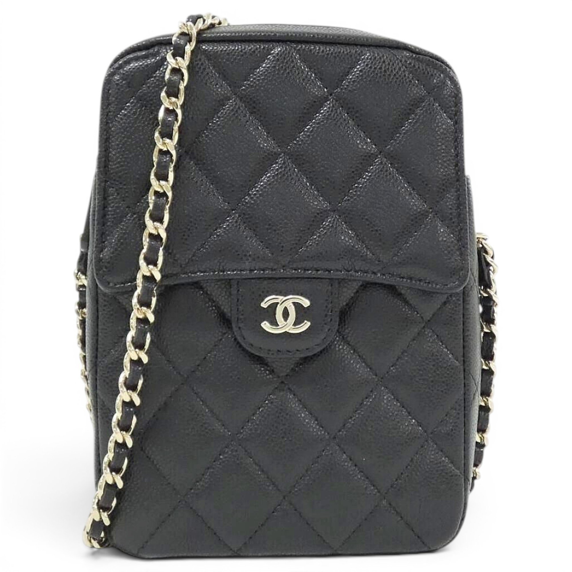 Timeless/Classique leather clutch bag