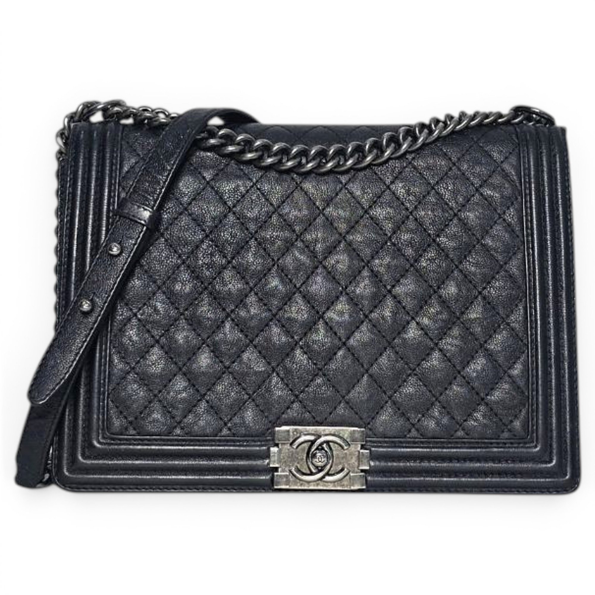 Chanel Boy leather handbag