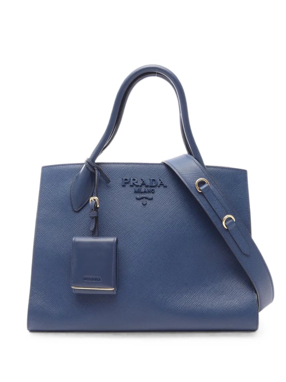 2010s Saffiano Cuir Monochrome handbag