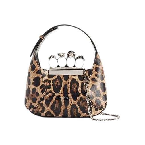 Alexander McQueen Skull leather crossbody bag