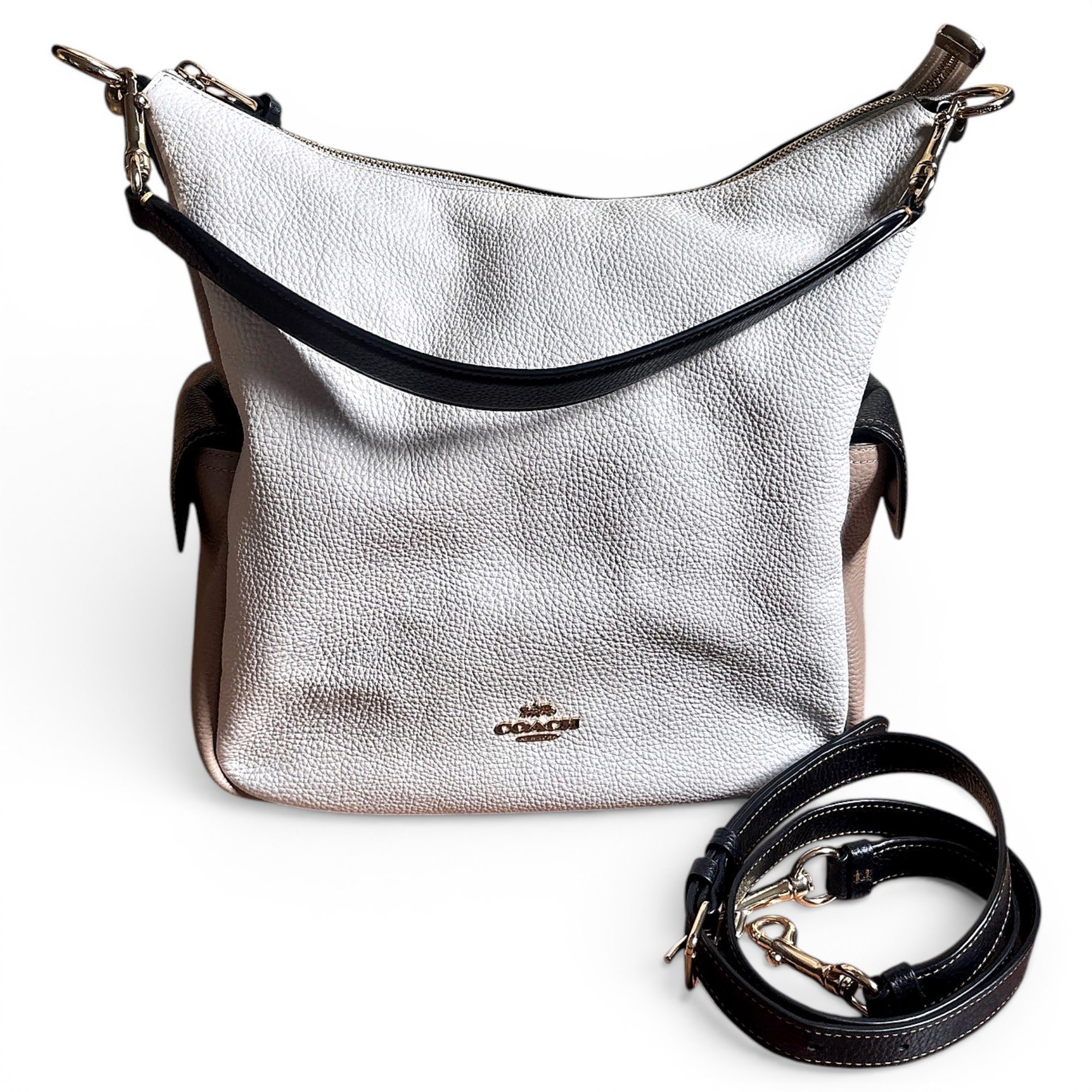 Leather tote