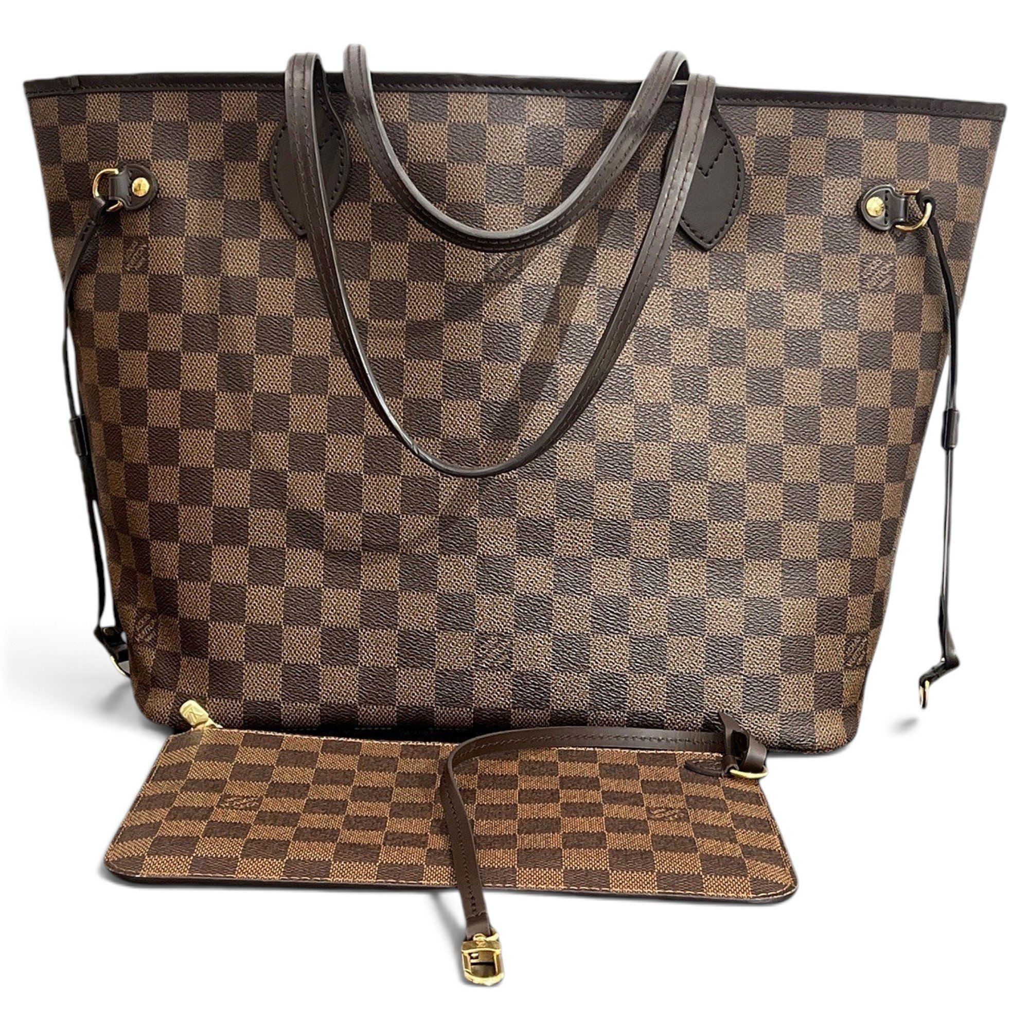 Neverfull leather handbag