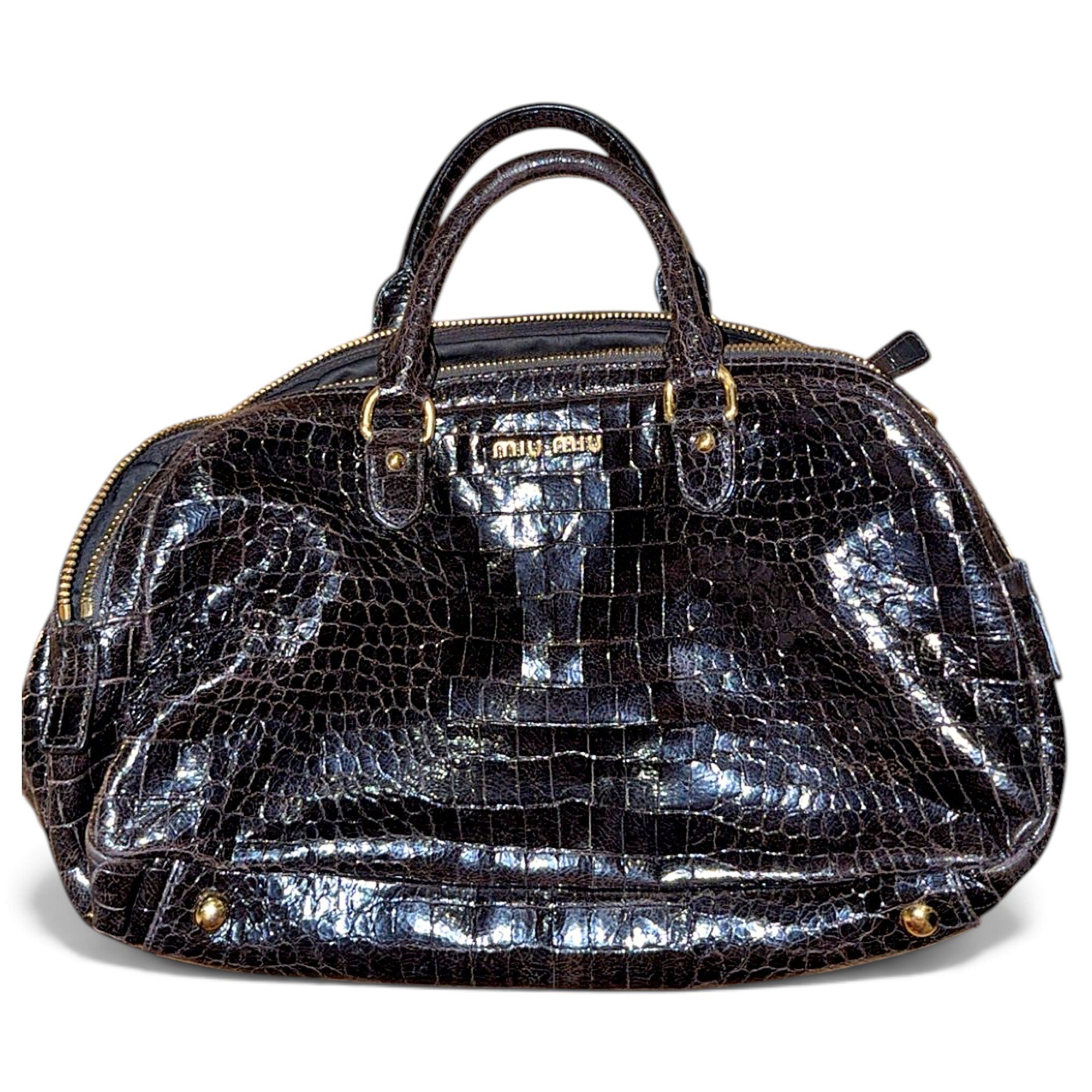 Vitello leather handbag