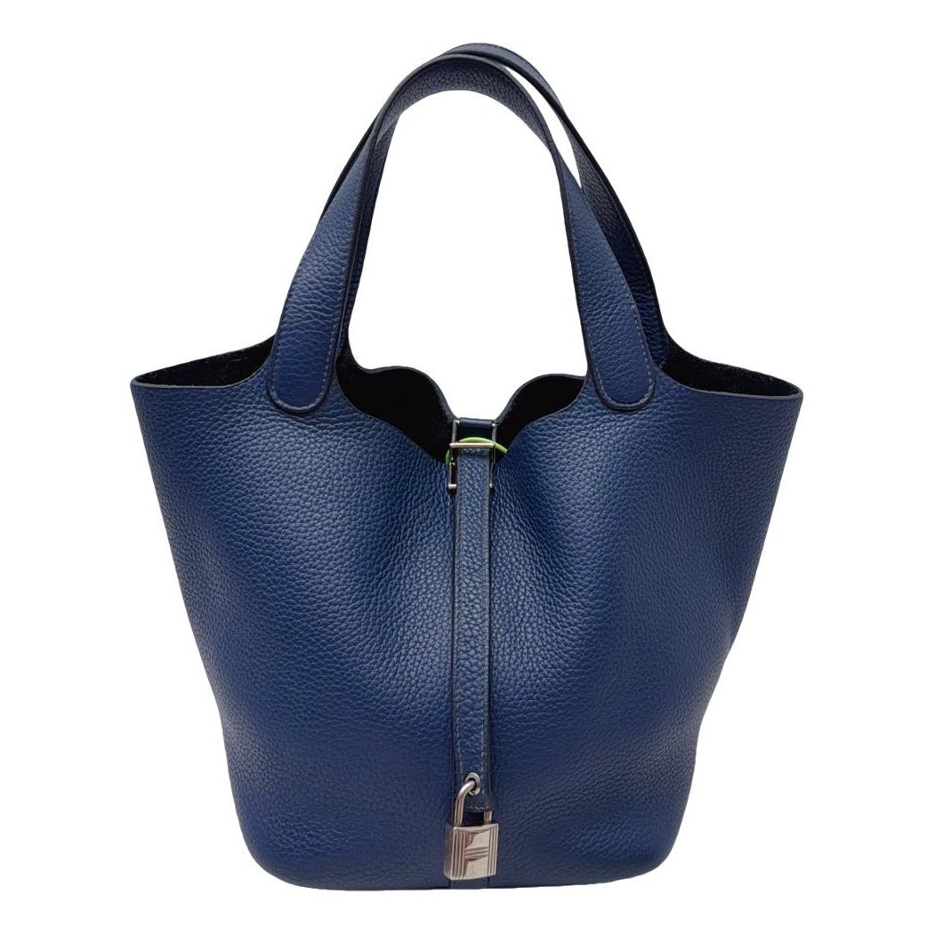 Picotin leather handbag