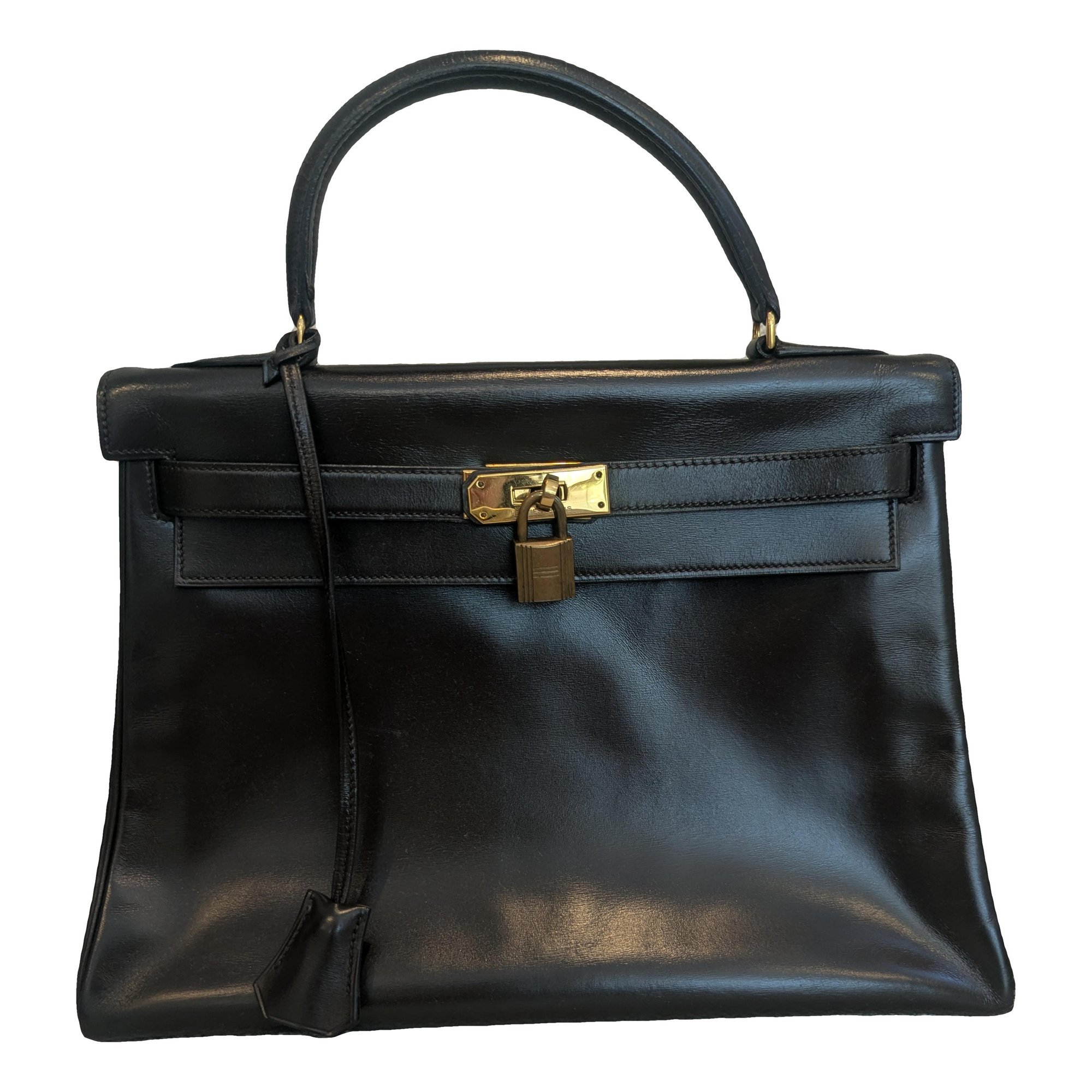 Kelly 32 leather handbag