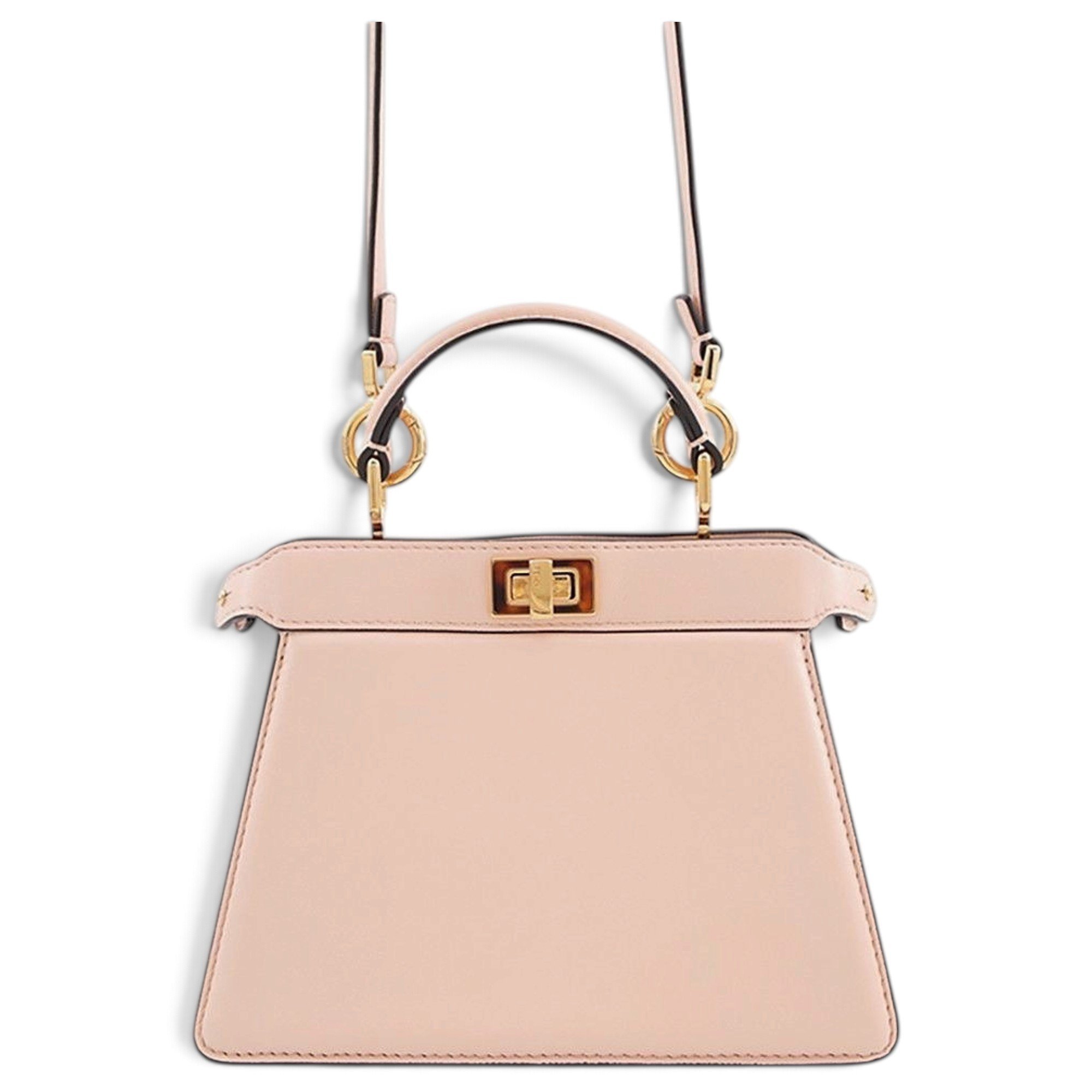 Peekaboo leather handbag