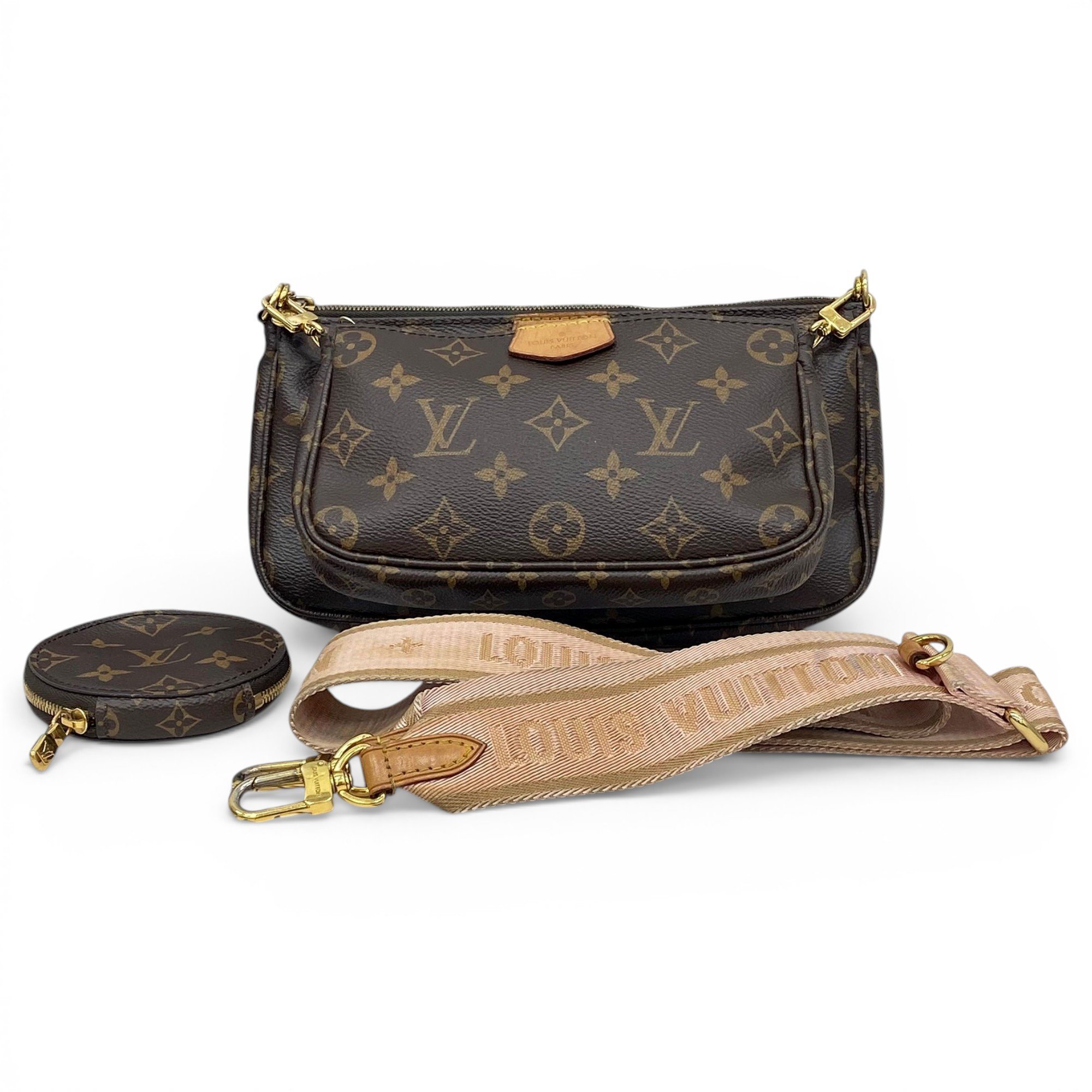 Multi Pochette Accessoires leather handbag
