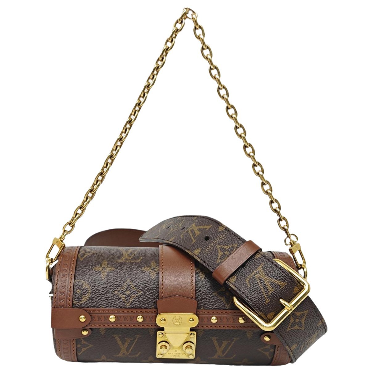 Papillon leather handbag