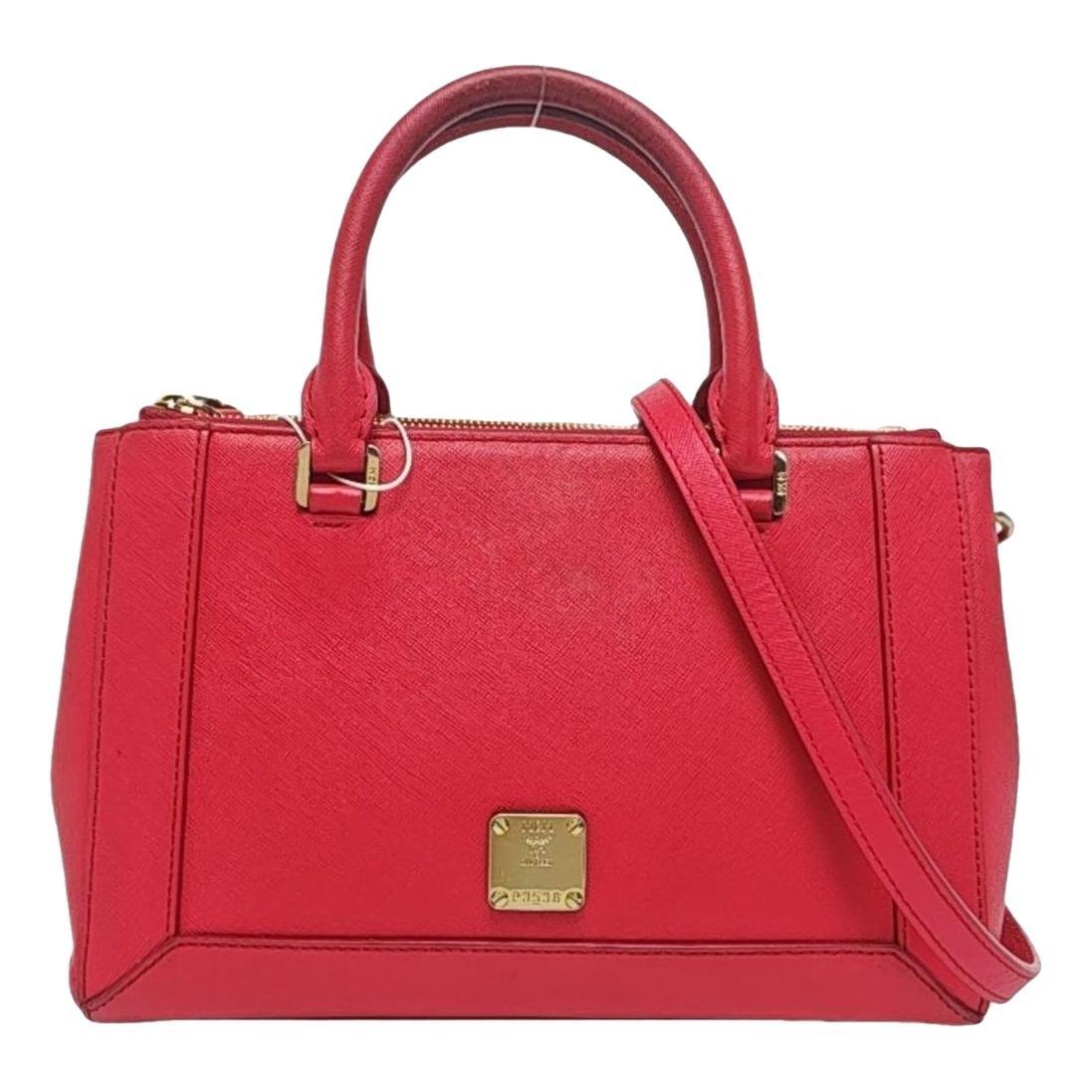 Leather handbag