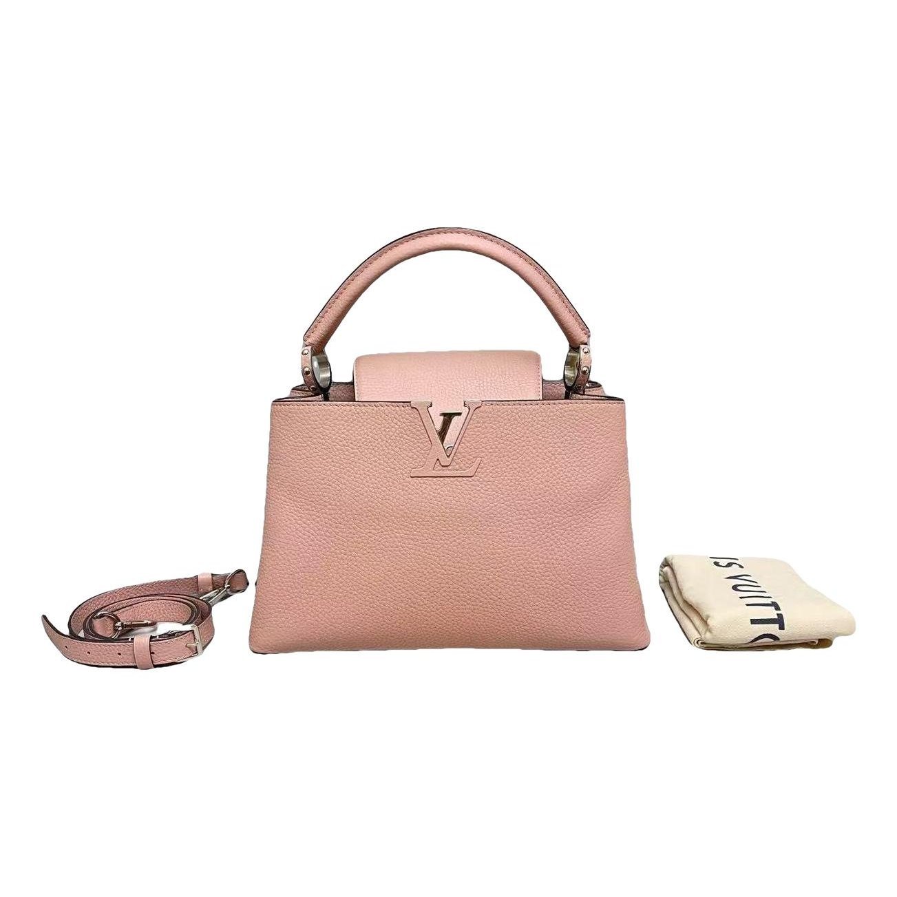 Capucines leather handbag