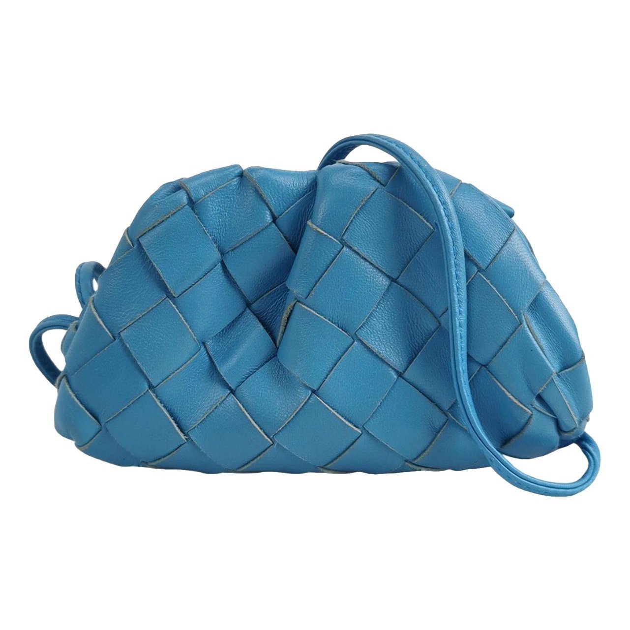 Pouch leather handbag
