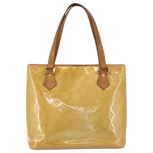 Houston patent leather handbag