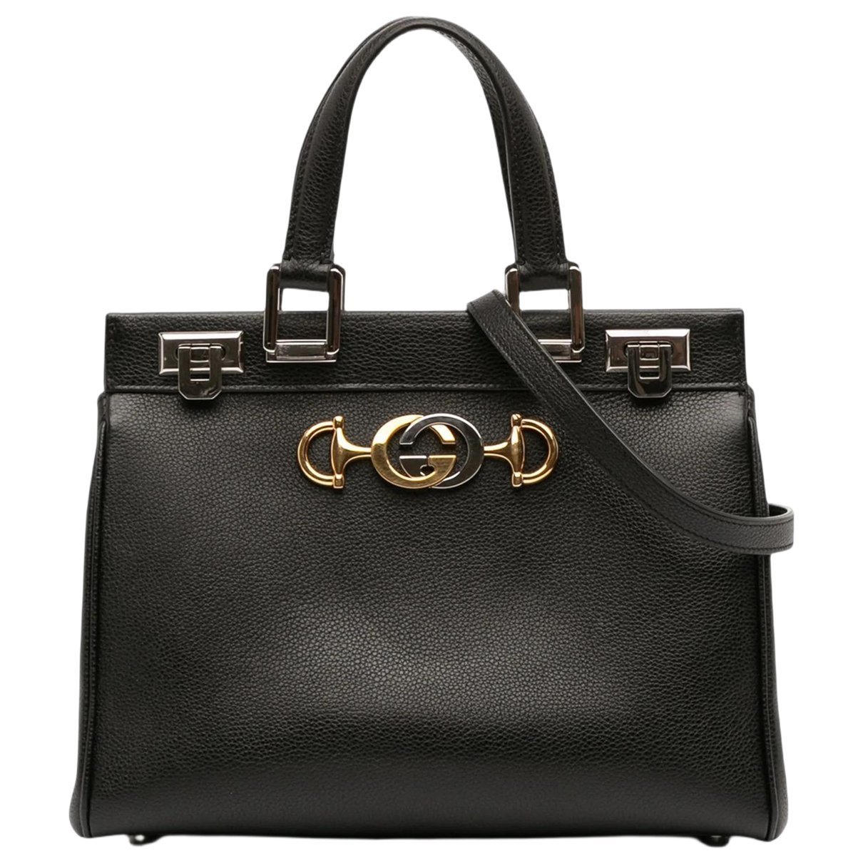 Zumi leather handbag