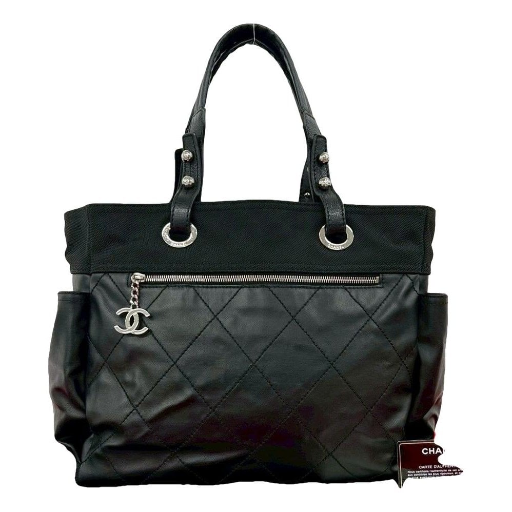 Leather tote