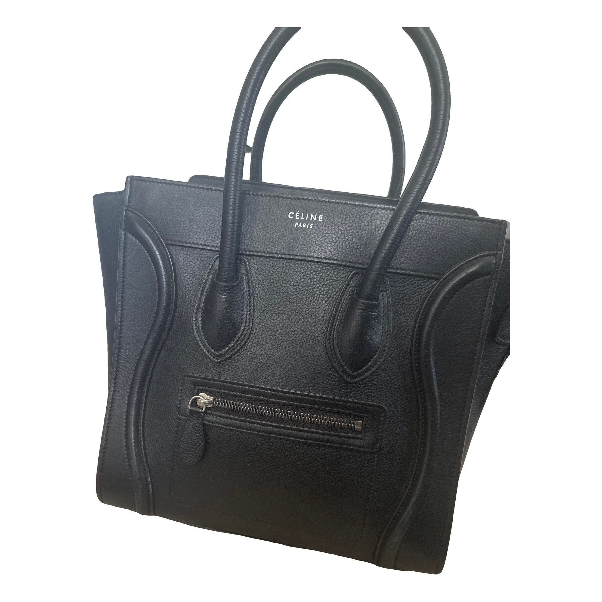 Luggage leather handbag