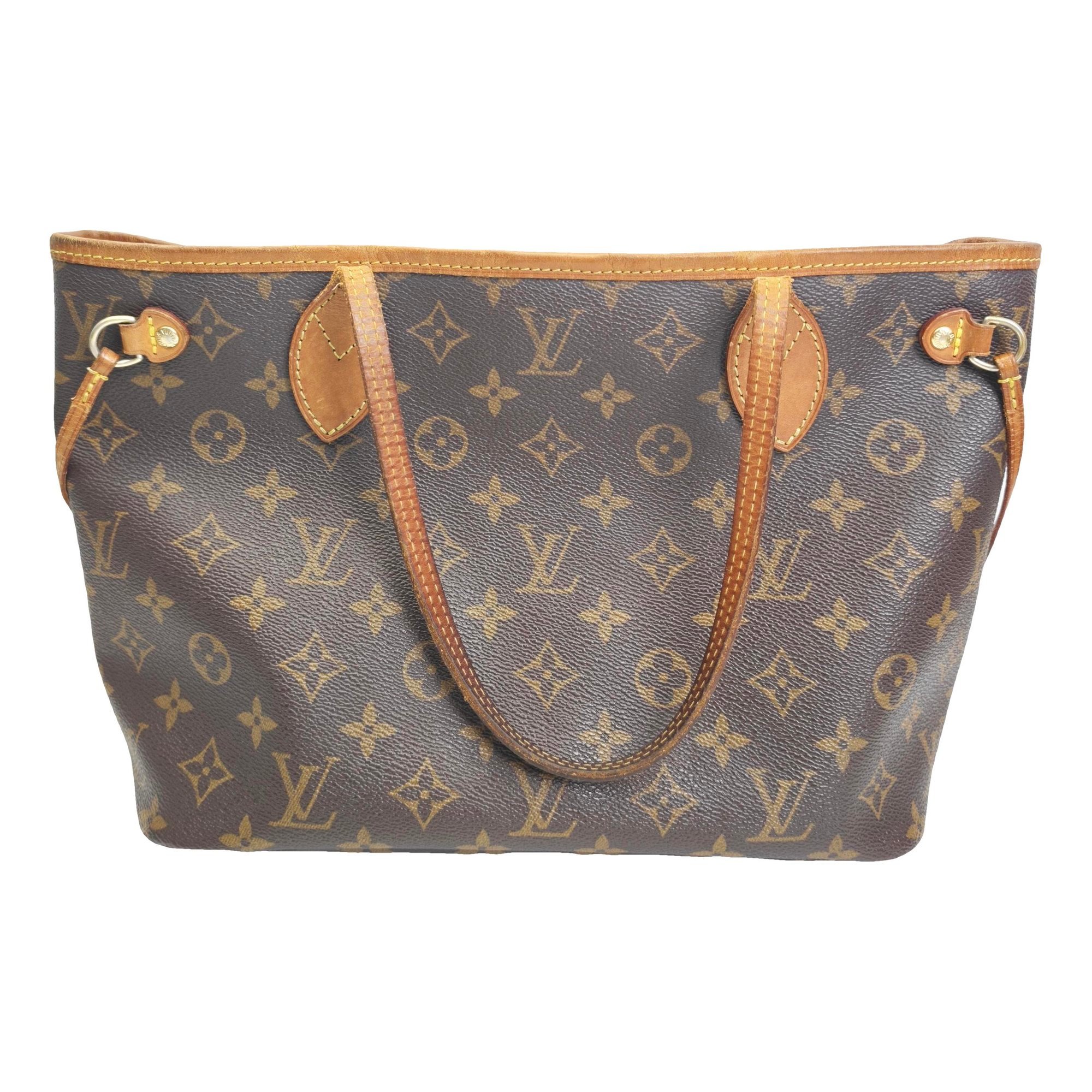 Neverfull leather bag
