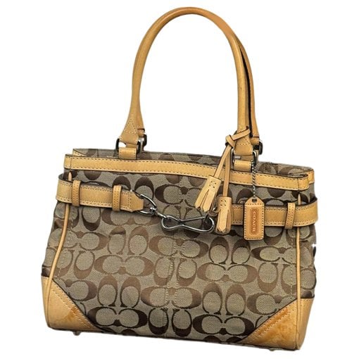 Leather satchel