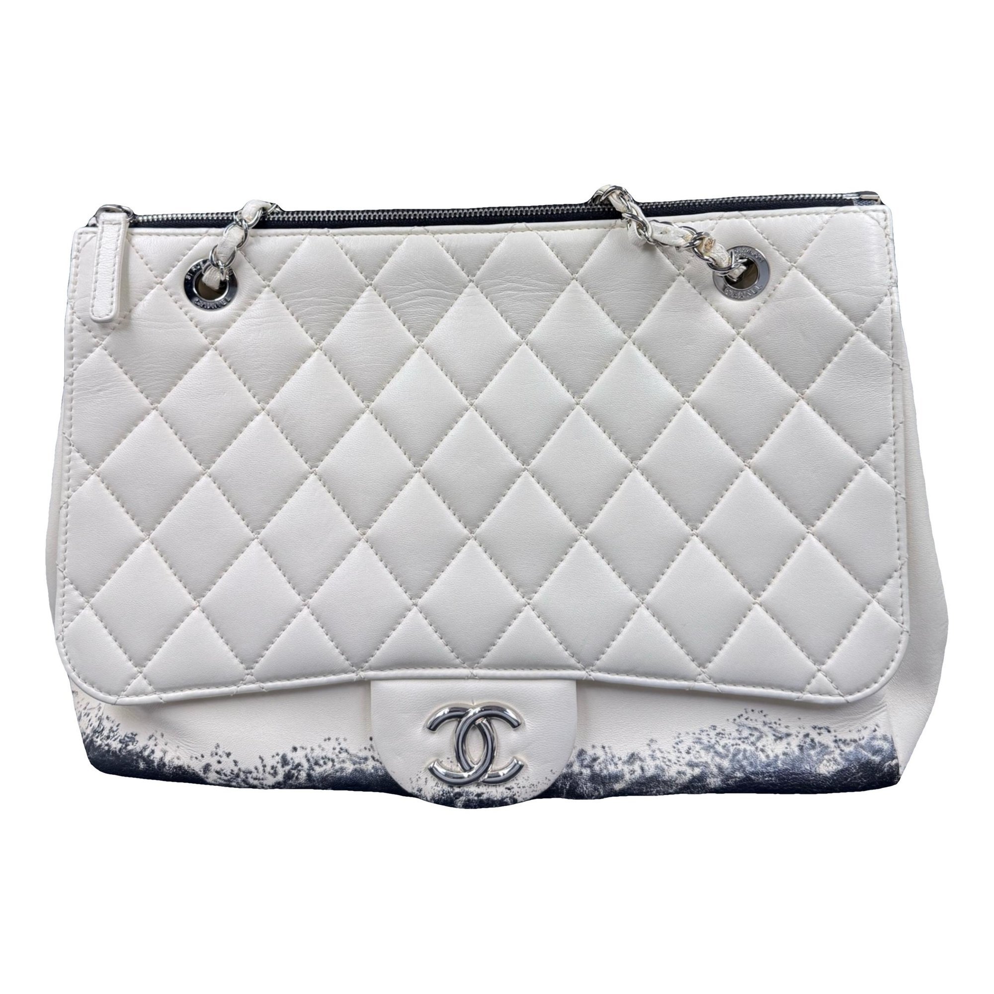 Grand shopping leather tote