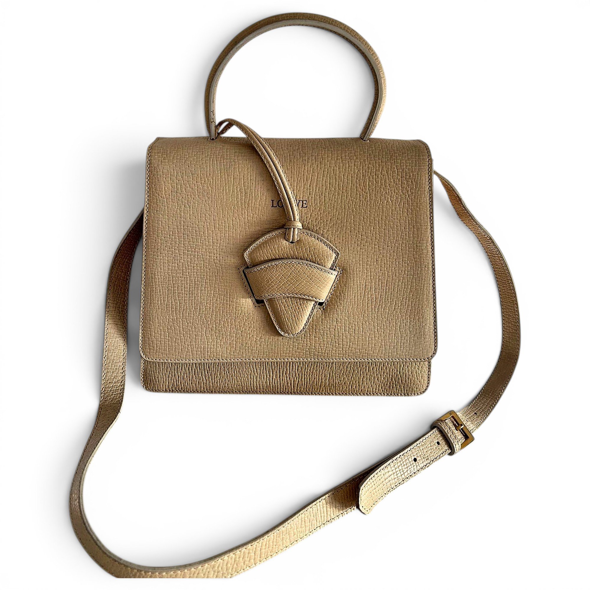 Barcelona leather handbag