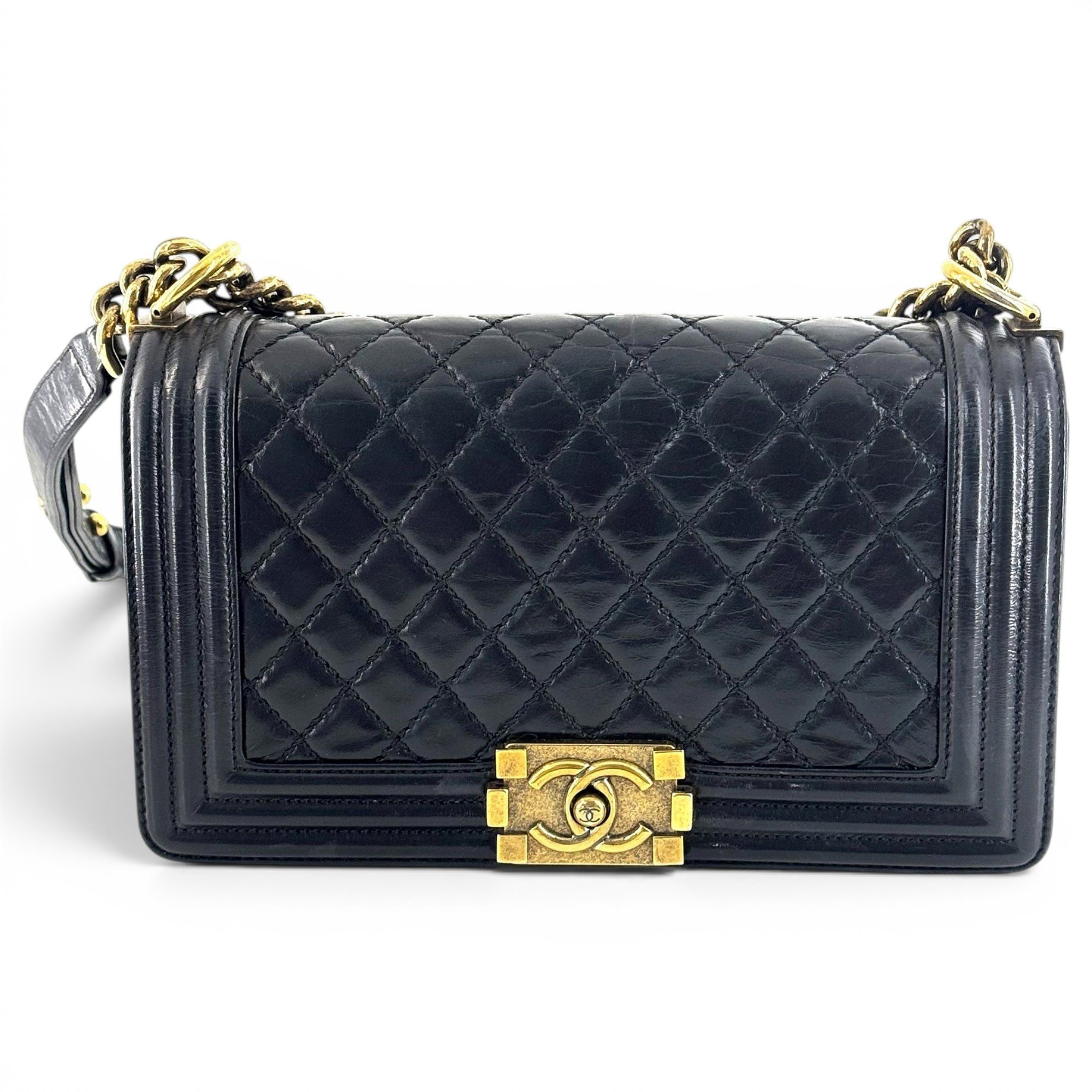 Boy leather handbag