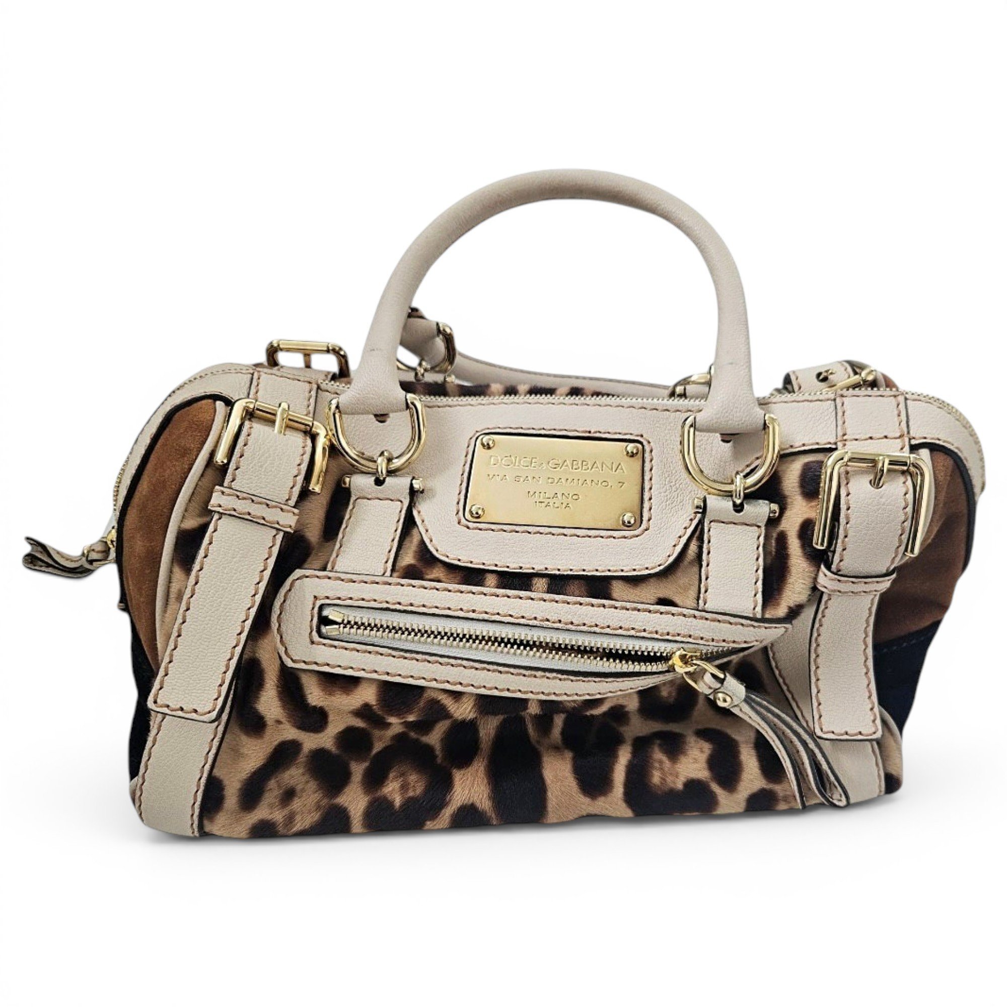Pony-style calfskin handbag
