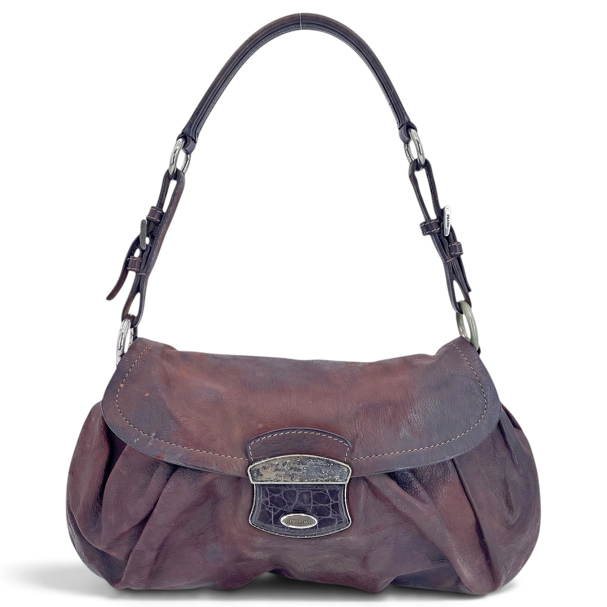 Leather handbag