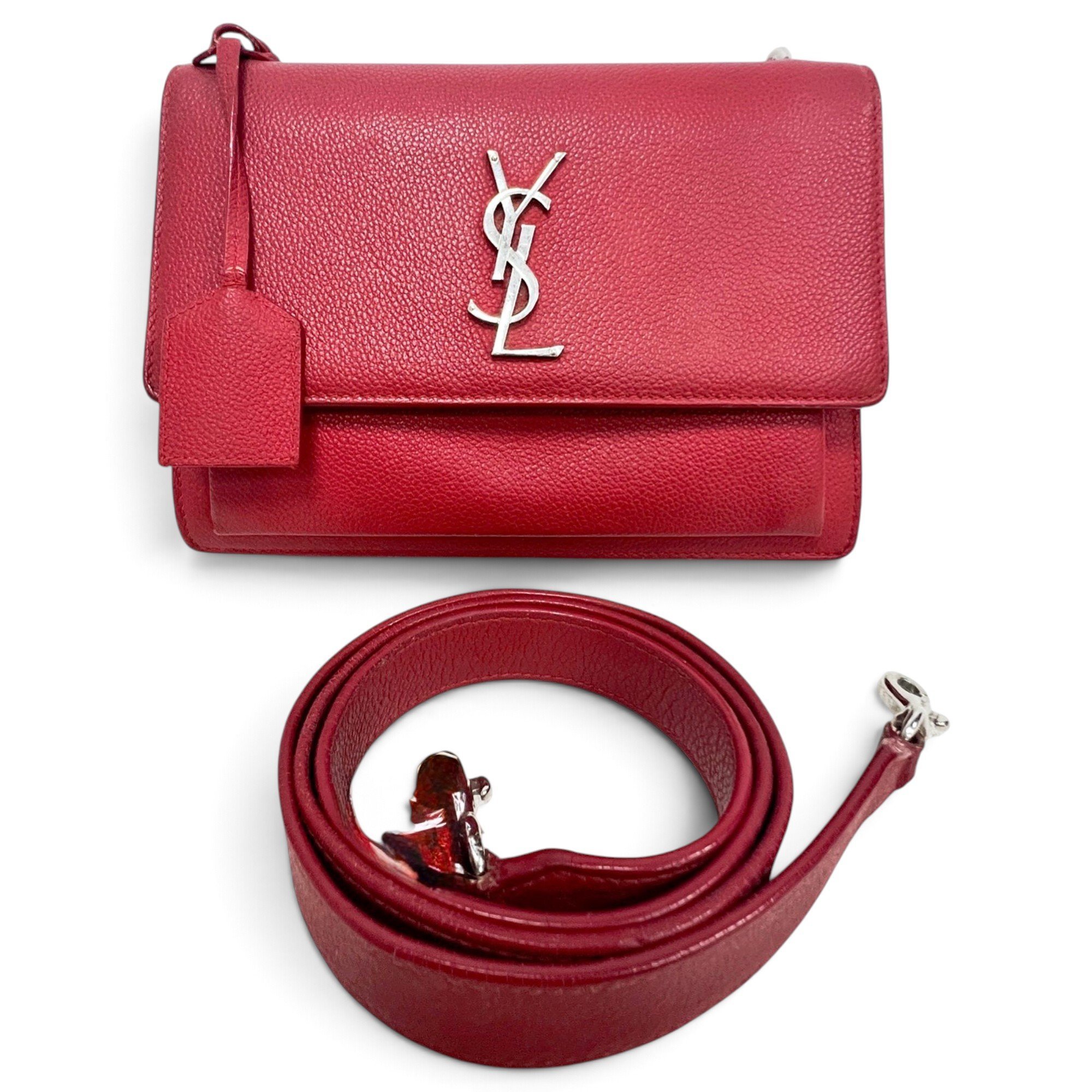 Sunset leather handbag