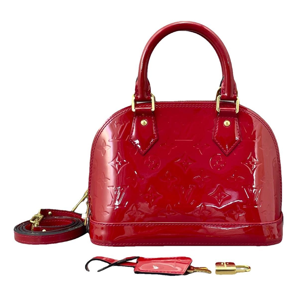 Alma patent leather handbag