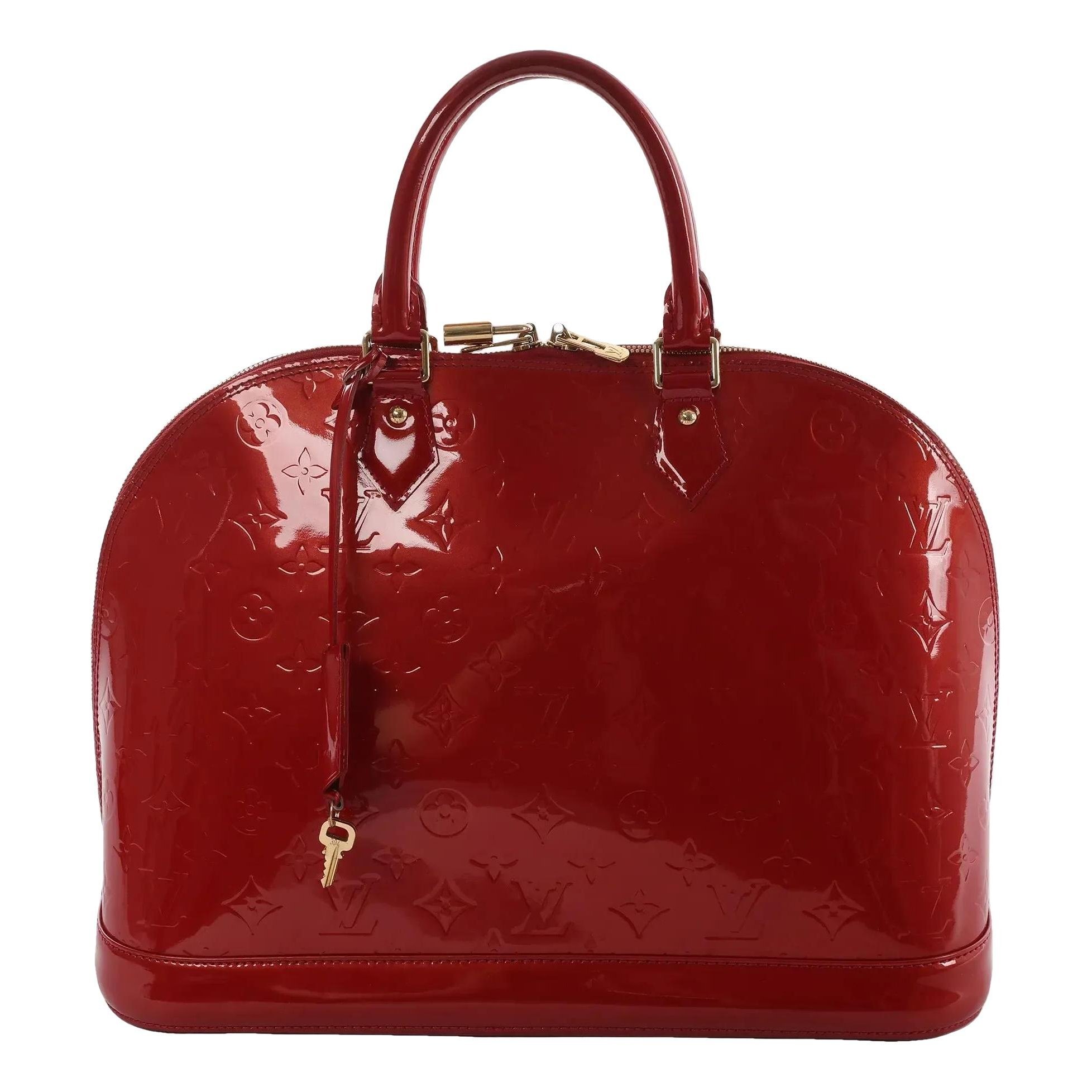 Alma patent leather handbag