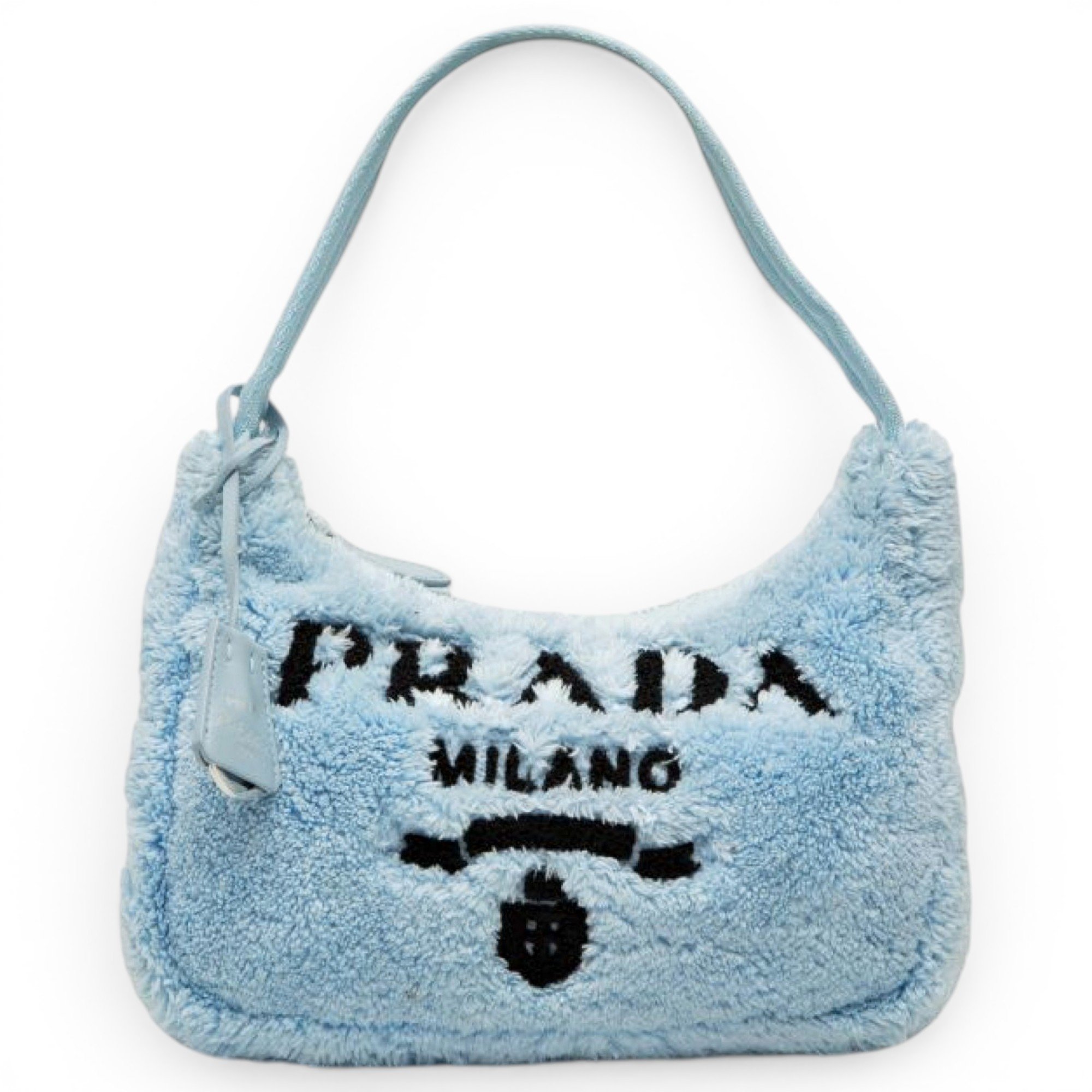 Re-Edition 2000 faux fur handbag