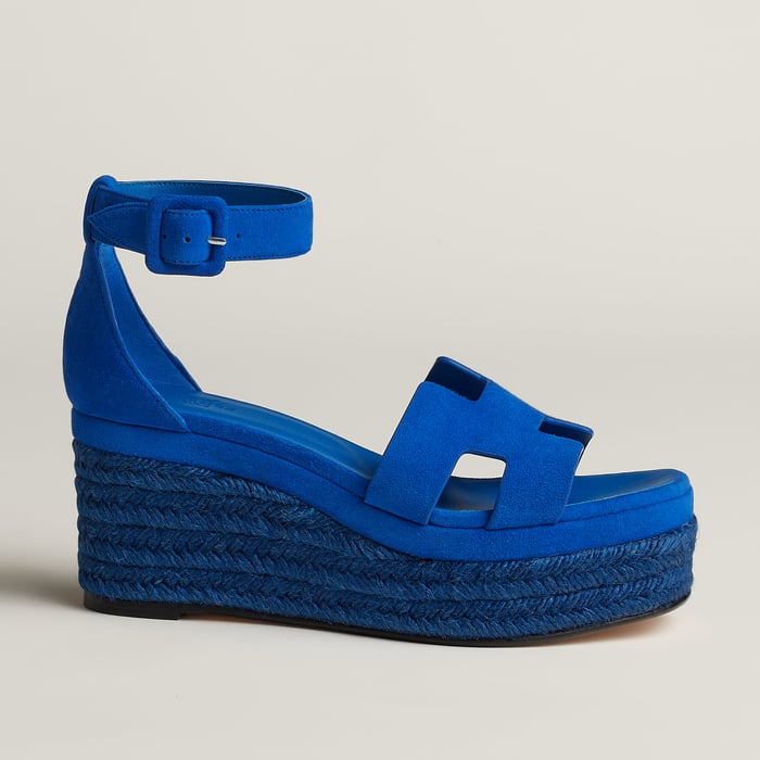 Bleu Océan Elda Espadrille