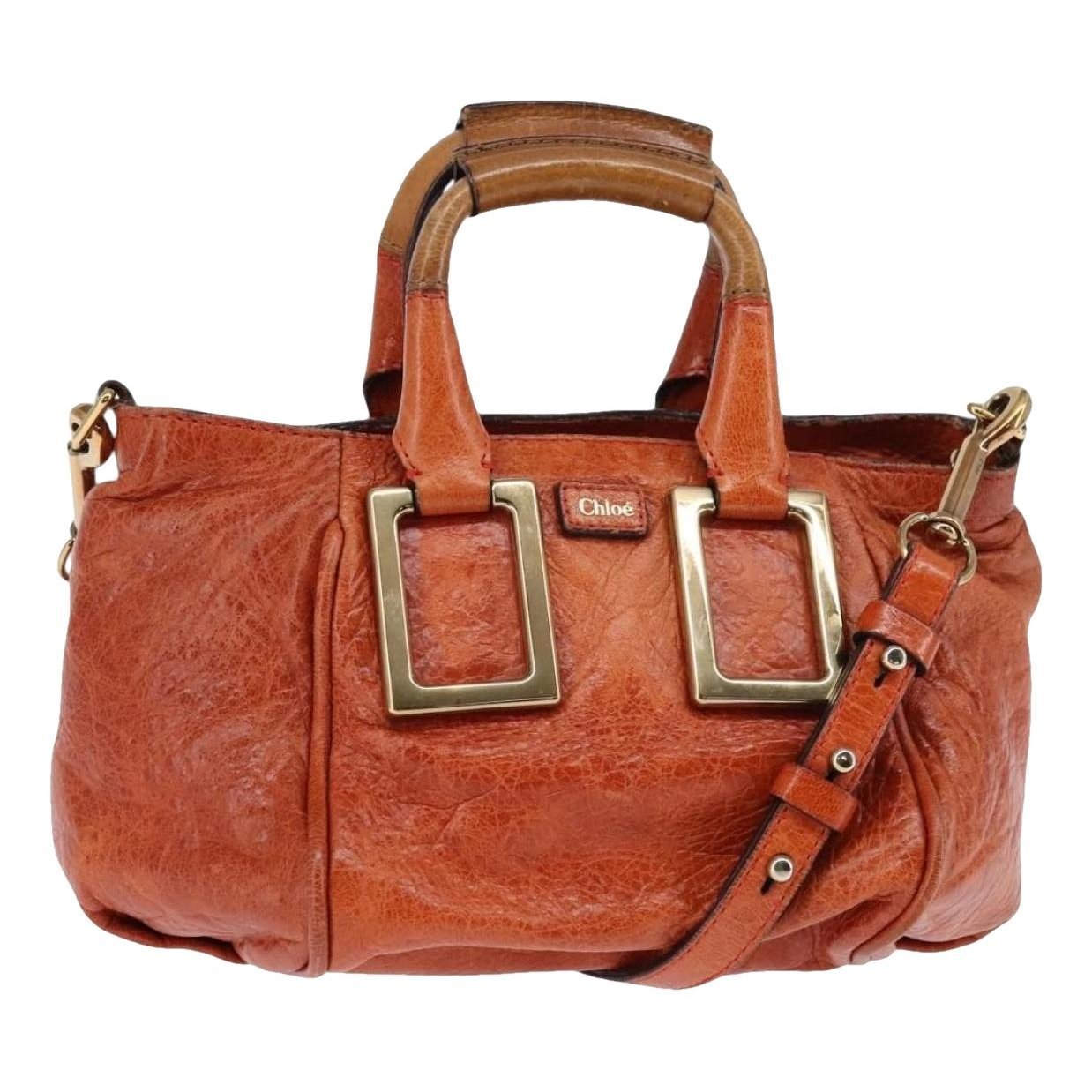 Leather handbag