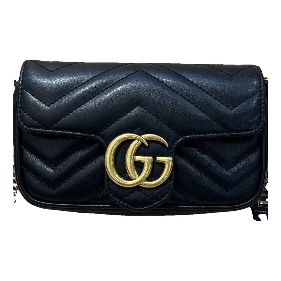 GG Marmont Flap leather crossbody bag