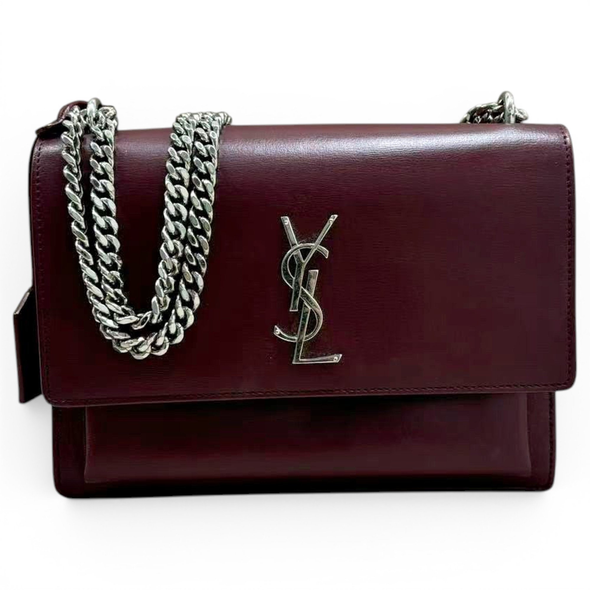 Sunset leather handbag