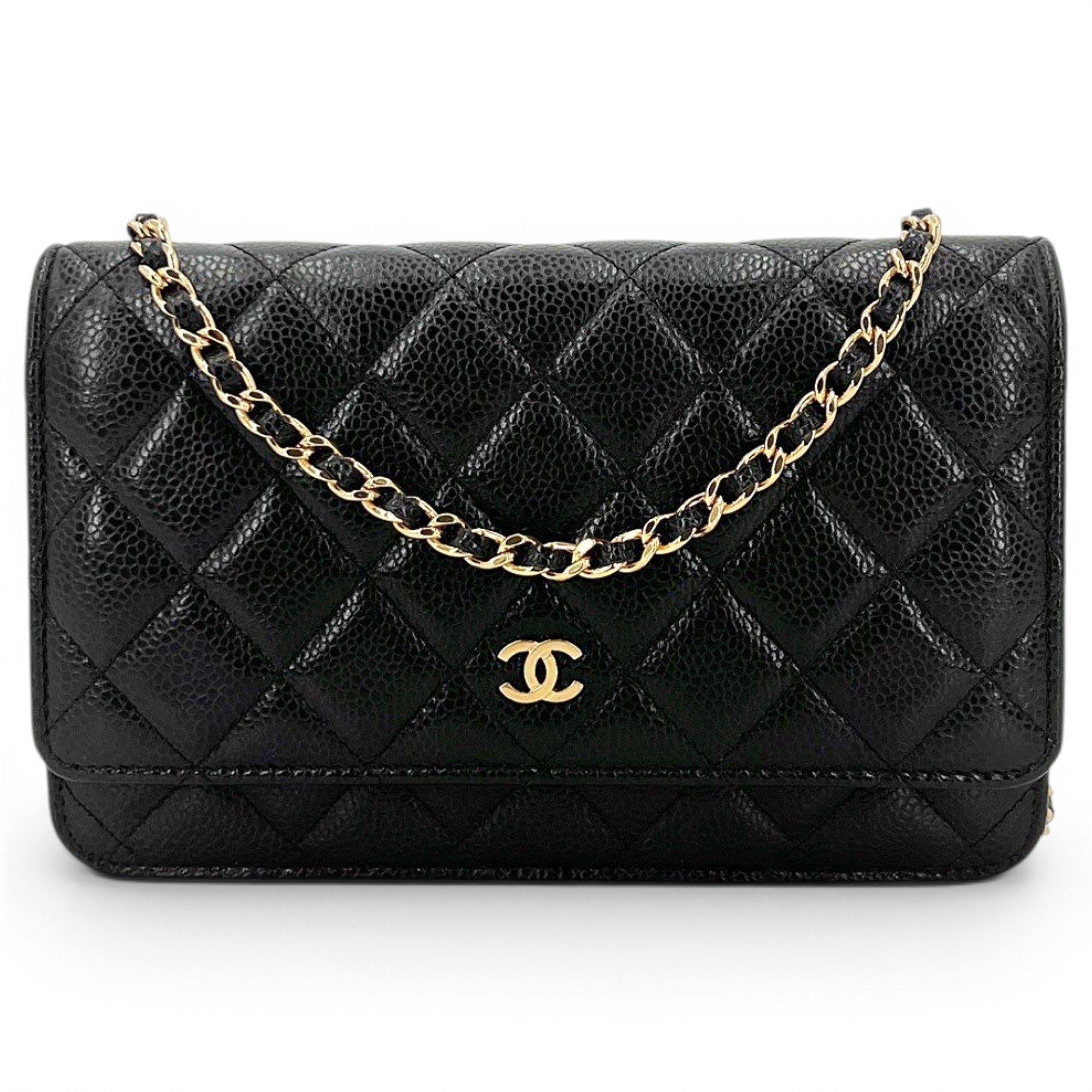 Wallet On Chain Chanel 19 leather handbag