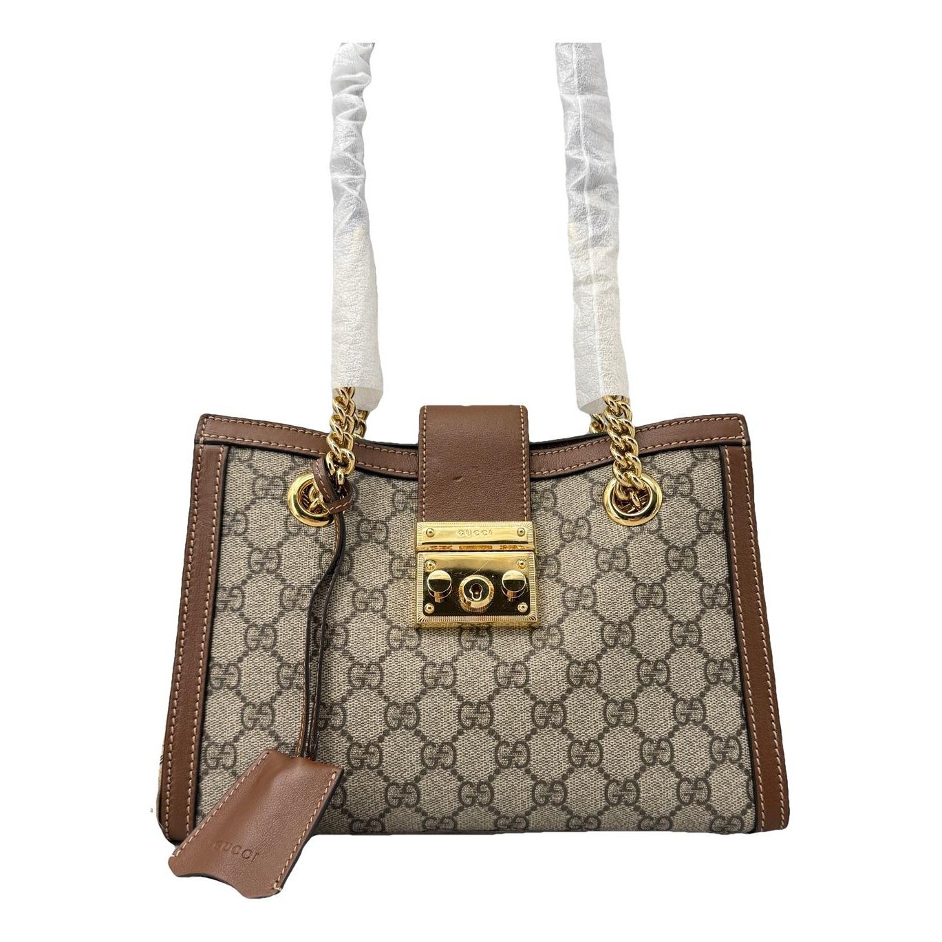 Padlock cloth handbag