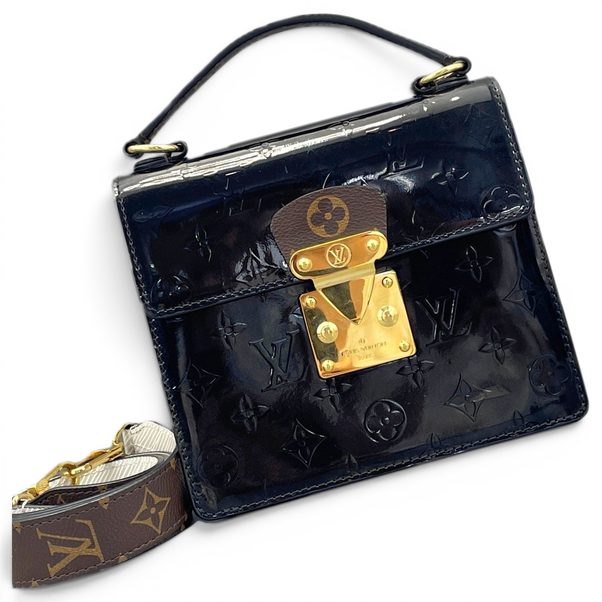 Spring street leather handbag