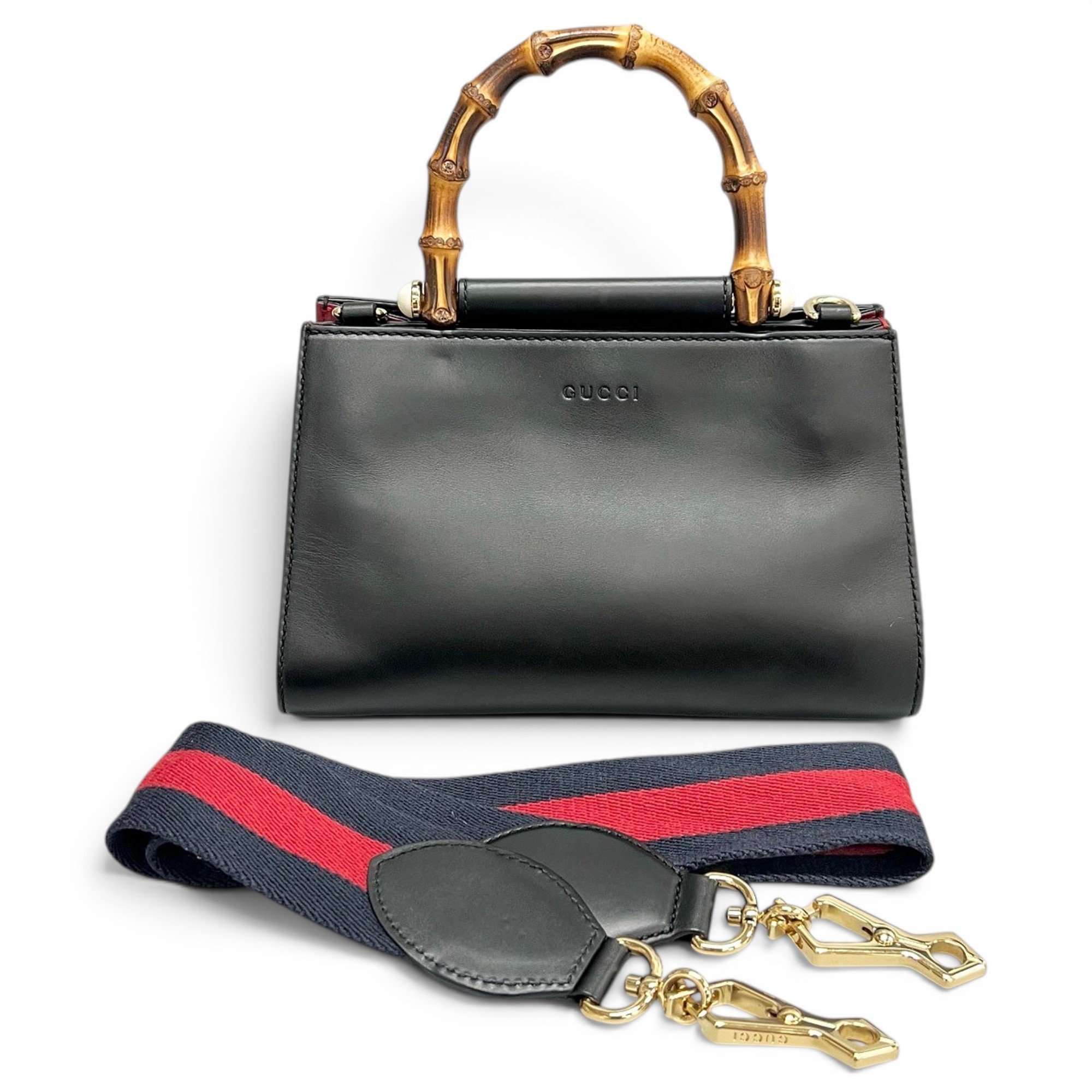 Nymphaea leather handbag